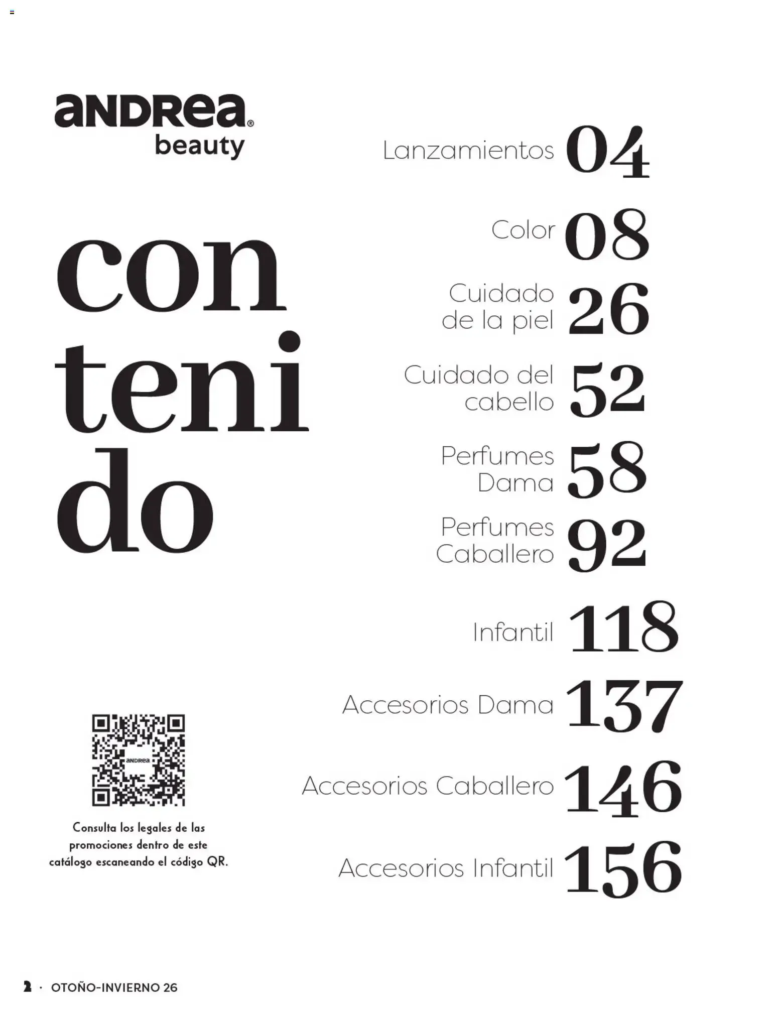 Catálogo de Andrea catálogo Beauty 2026 - Catálogos en línea de 23/08 - 30/01 23 de agosto al 30 de enero 2027 - Pagina 2
