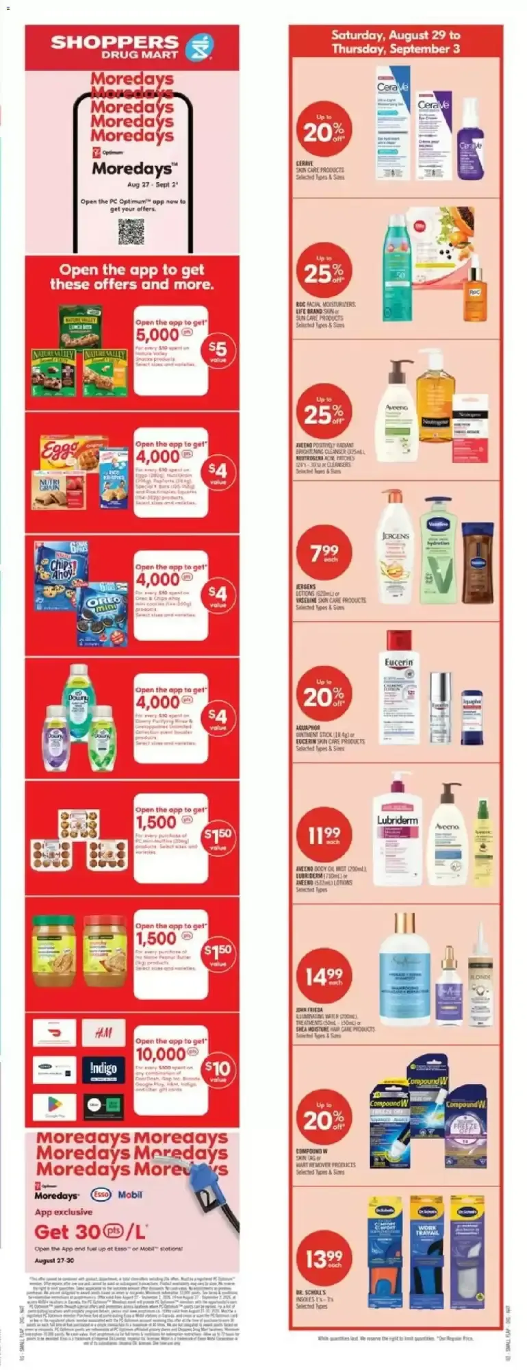 Shoppers Drug Mart flyer week 35 from August 29 to September 3 2026 - flyer page 3