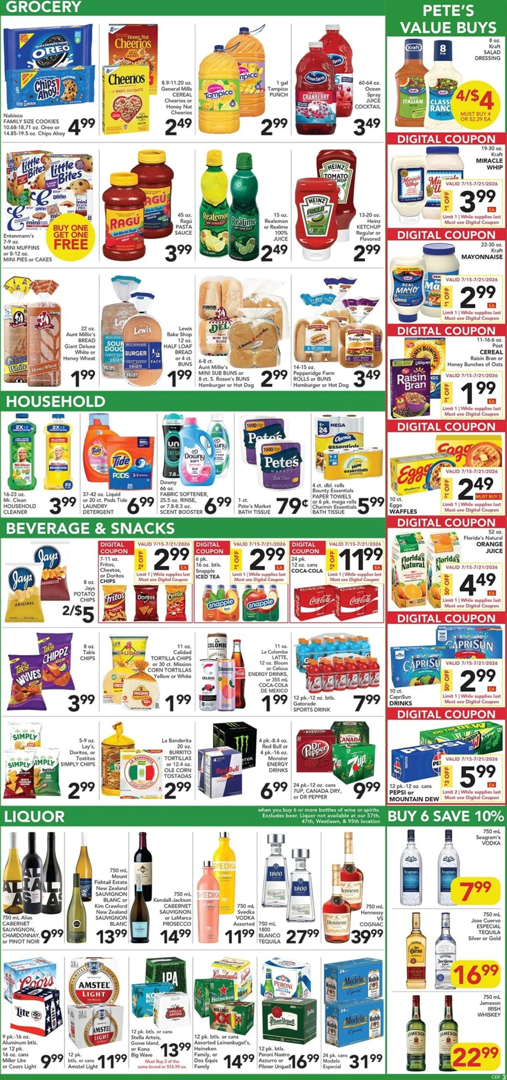 Weekly ad Current Pete's Fresh Market - Cermak & Rockwell leaflet valid from Wednesday 07/15/2026 to Tuesday 07/21/2026 from July 15 to July 21 2026 - Page 3