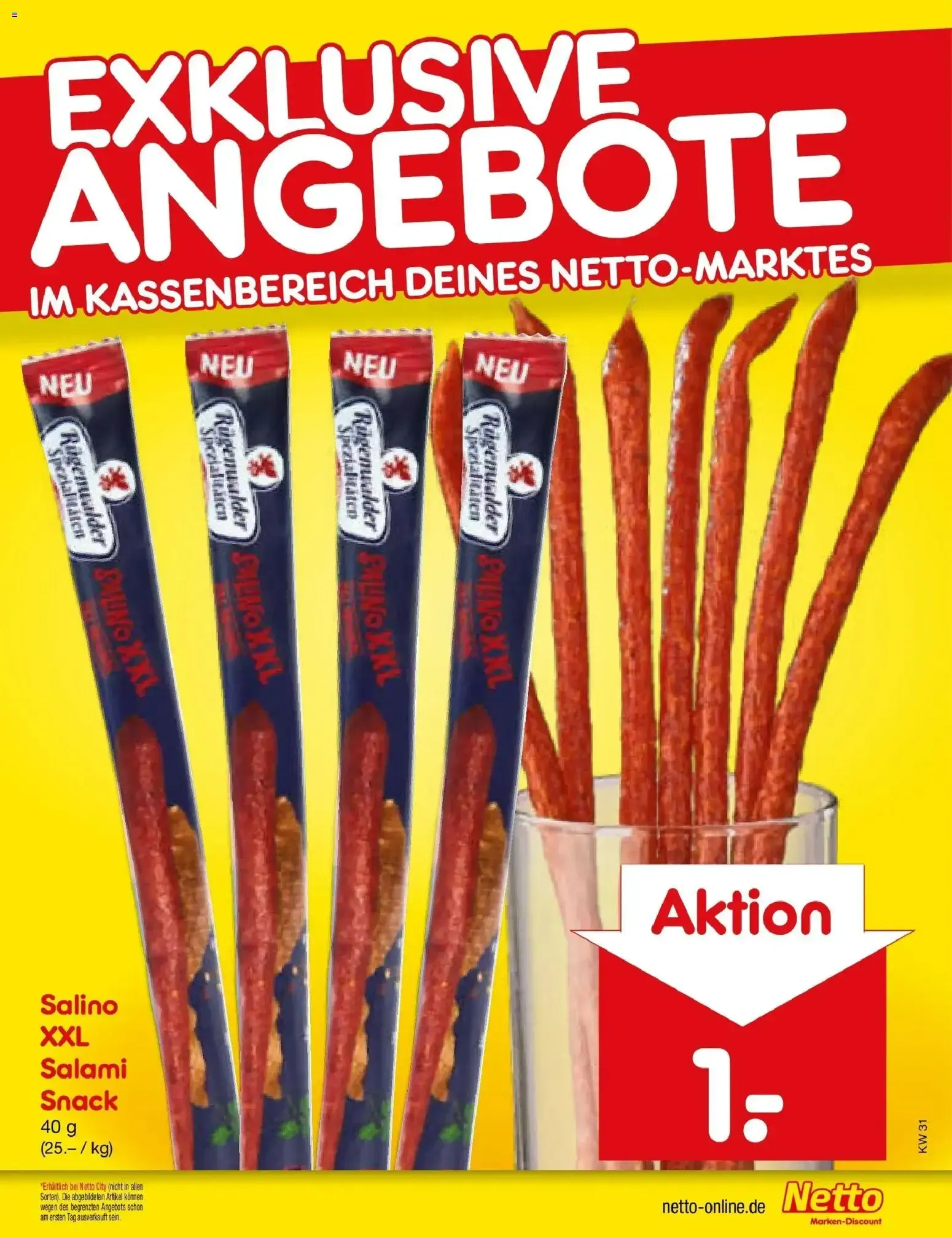 Netto Marken-Discount Prospekt Leipzig (ab 27.07.2026) » Angebote von 27. Juli bis 1. August 2026 - Prospekt seite 31