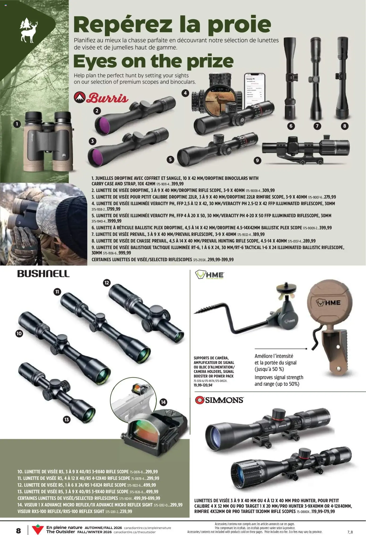 Canadian Tire circulaire - En pleine nature from Aug 27, 2026 > weekly specials & deals from August 27 to September 16 2026 - flyer page 8