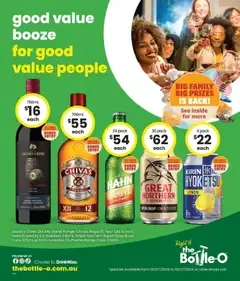 The Bottle-O: Good Value Booze / Big Family Big Prizes
