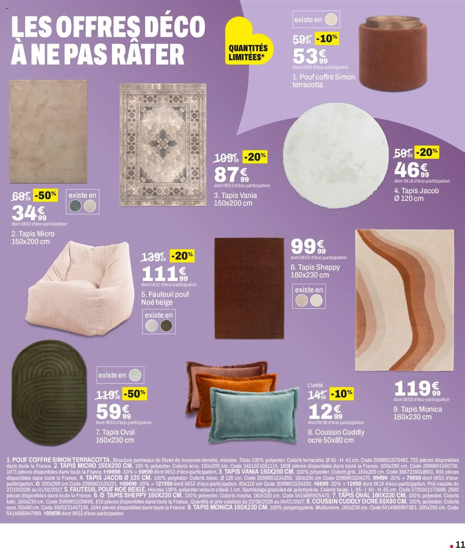 BUT Black November du 27 octobre au 4 janvier 2027 - Catalogue page 11