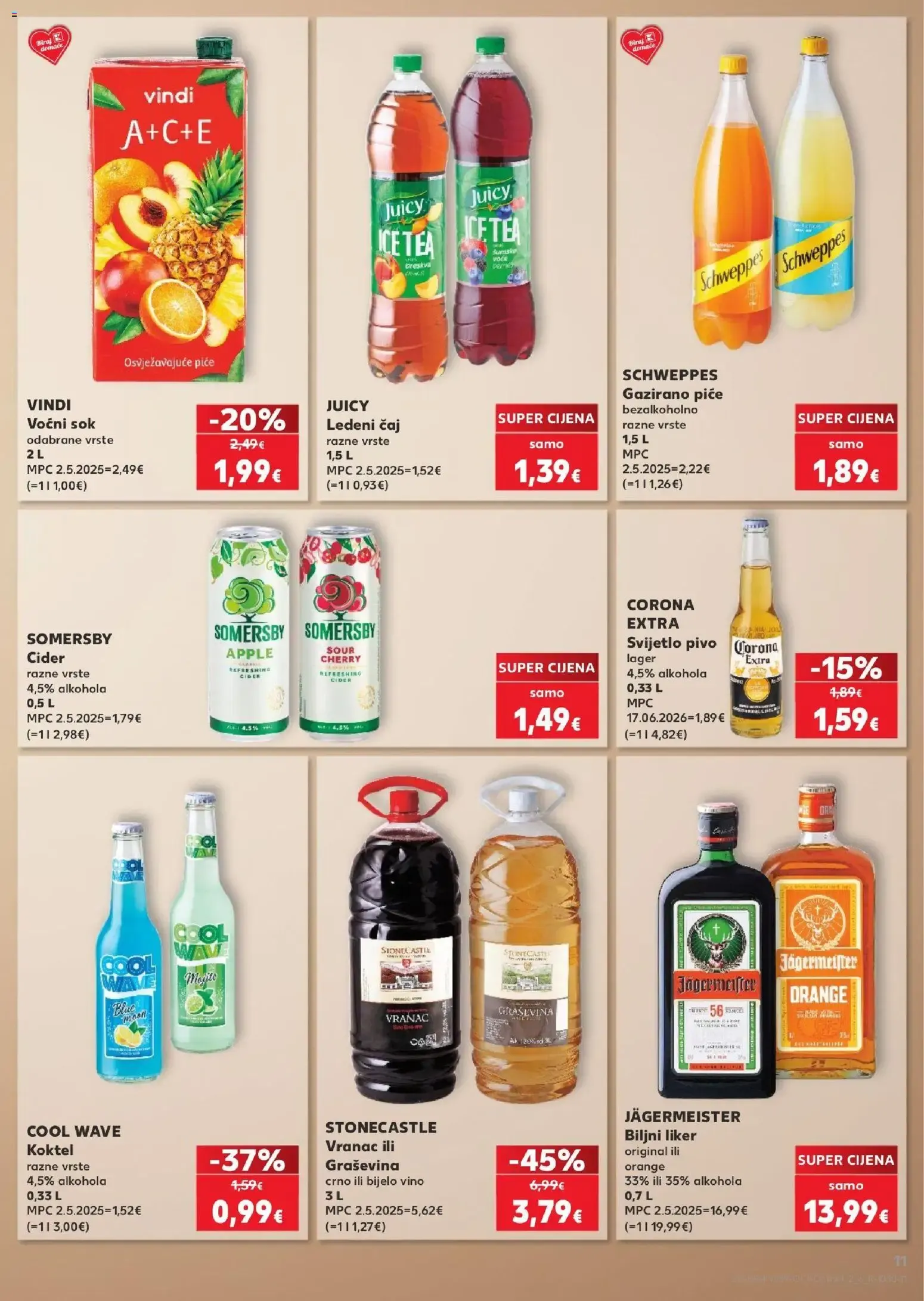 Katalog Kaufland Katalog novi od 23.09.2026 na listanje > letak digitalni od 23. rujna do 29. rujna 2026. - Pregled Stranica 11