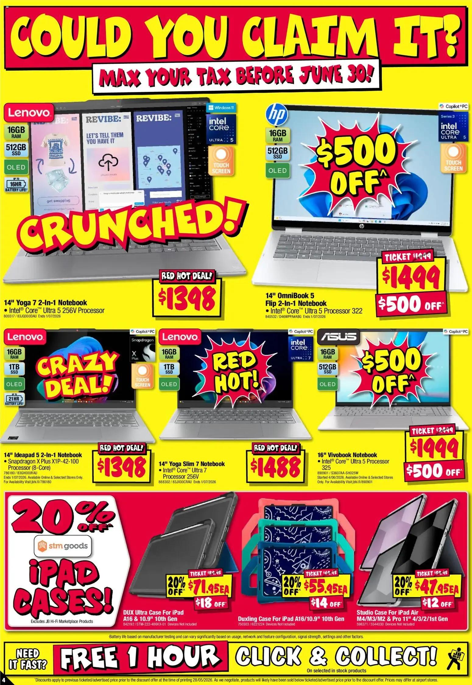 JB Hi-Fi Smash Your Tax Time! - Catalogue valid from 11 June to 17 June 2026 - page 4