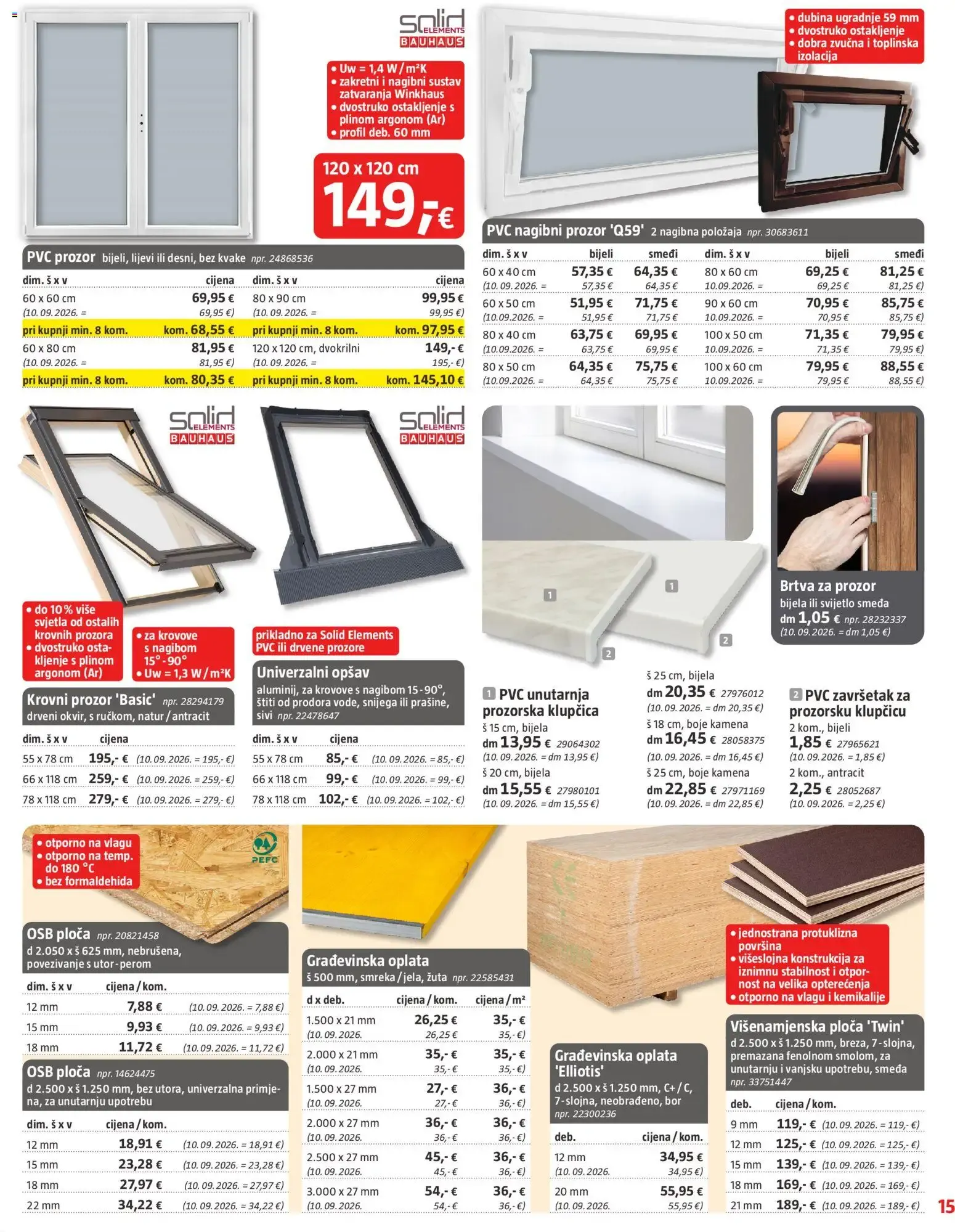Katalog Bauhaus Katalog novi od 30.09.2026 na listanje > letak digitalni od 30. rujna do 13. listopada 2026. - Pregled Stranica 15