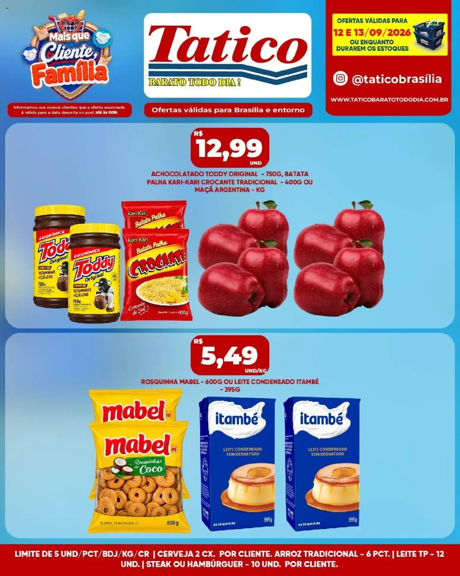 Encarte de Tatico ofertas Fim de Semana de 12/09/2026 | Promoções Online 12 de setembro até 13 de setembro 2026 - Pagina 6