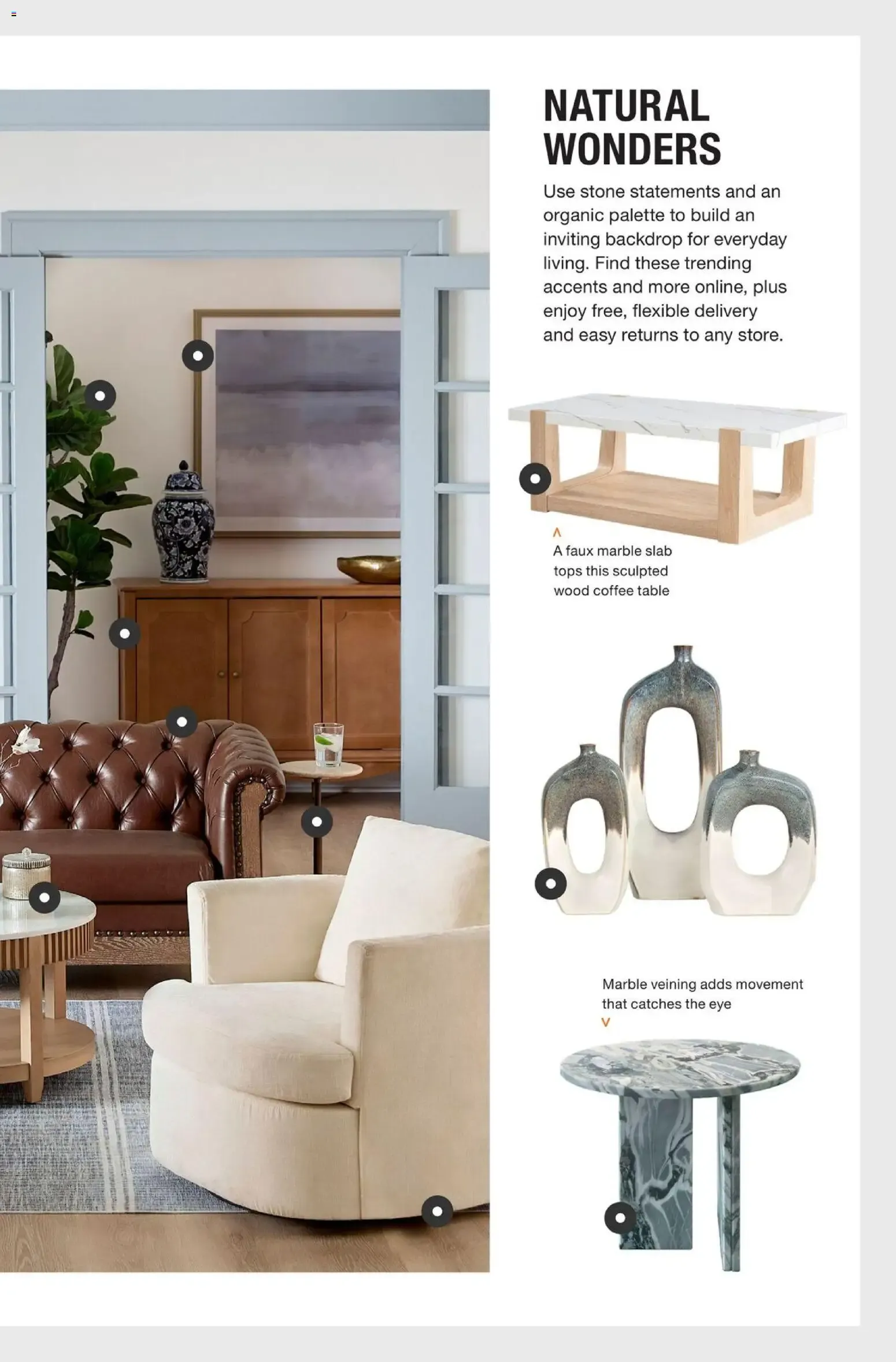 Weekly promotion Home Depot: Beautifully Livable - Hasta 30% OFF en muebles y decoración spanning from August 20 to September 7 2026 - Page 3 for Catalogue 365