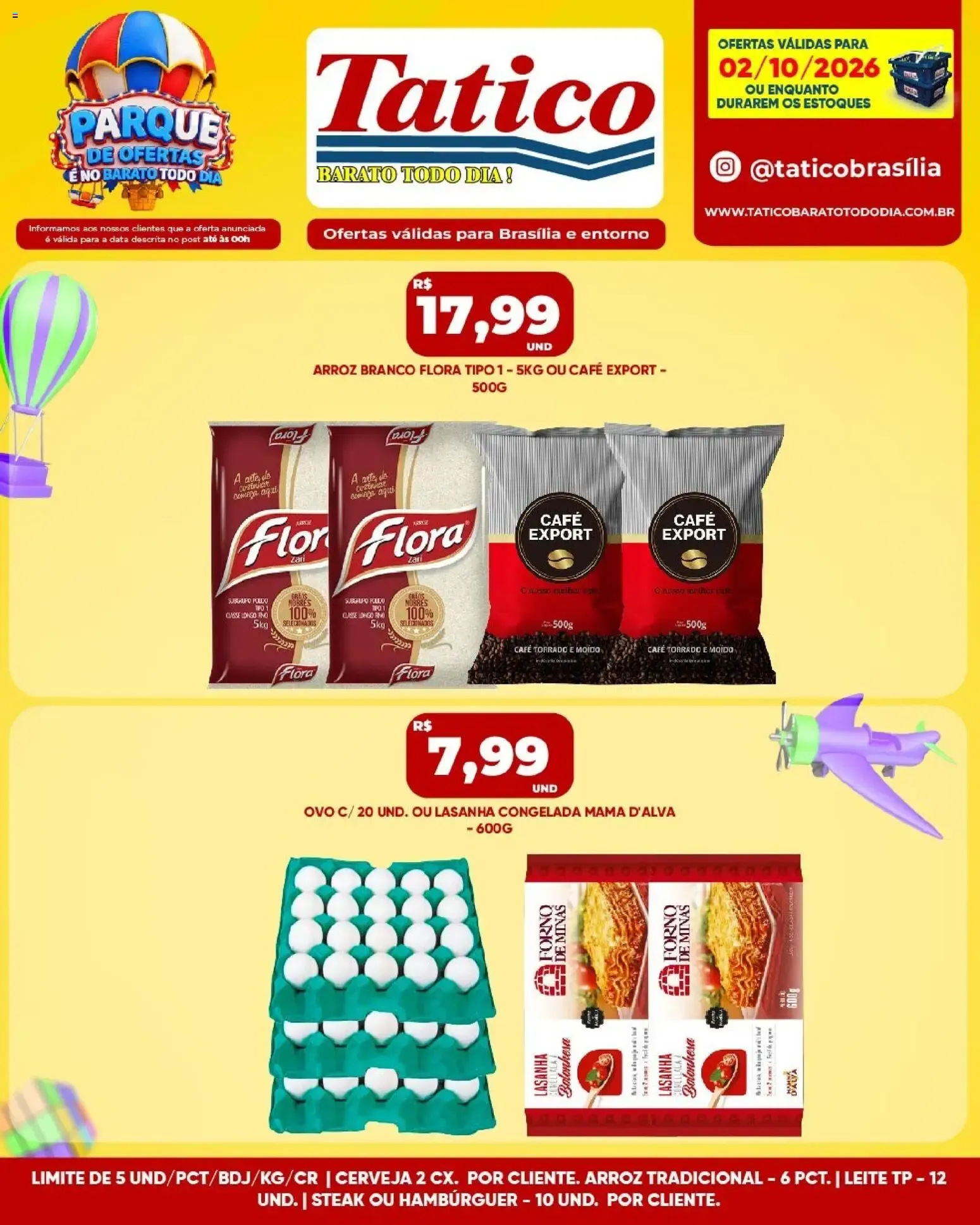 Encarte de Tatico ofertas do Dia de 02/10/2026 | Promoções Online 2 de outubro até 2 de outubro 2026 - Pagina 10