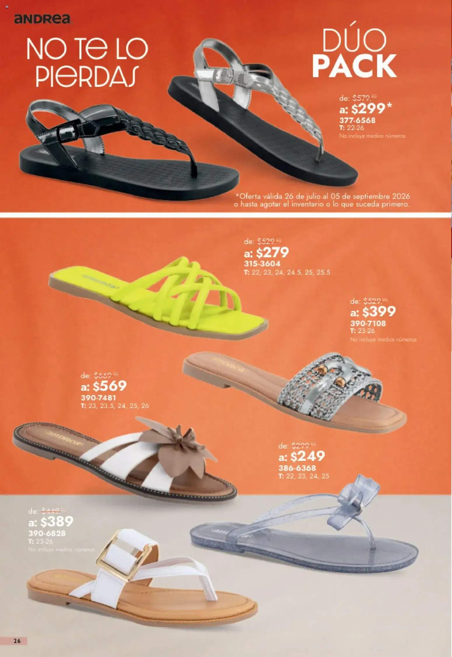 Catálogo de Andrea + Outlet - Moda Hot 26 de julio al 5 de septiembre 2026 - Pagina 26