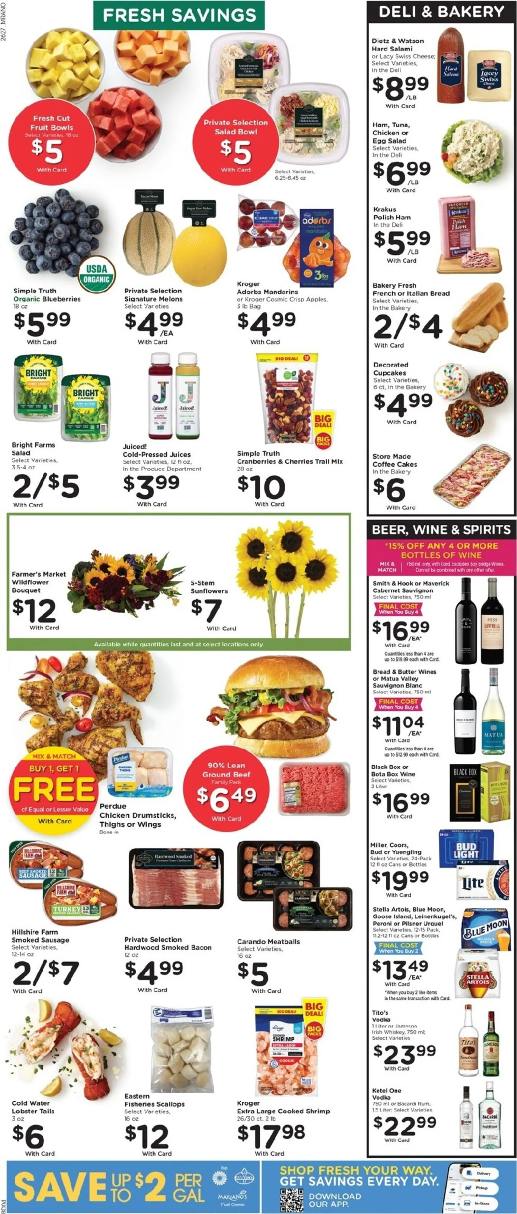 Weekly ad Mariano's Anniversary Celebration Flyer from August 5 to August 11 2026 - Page 11