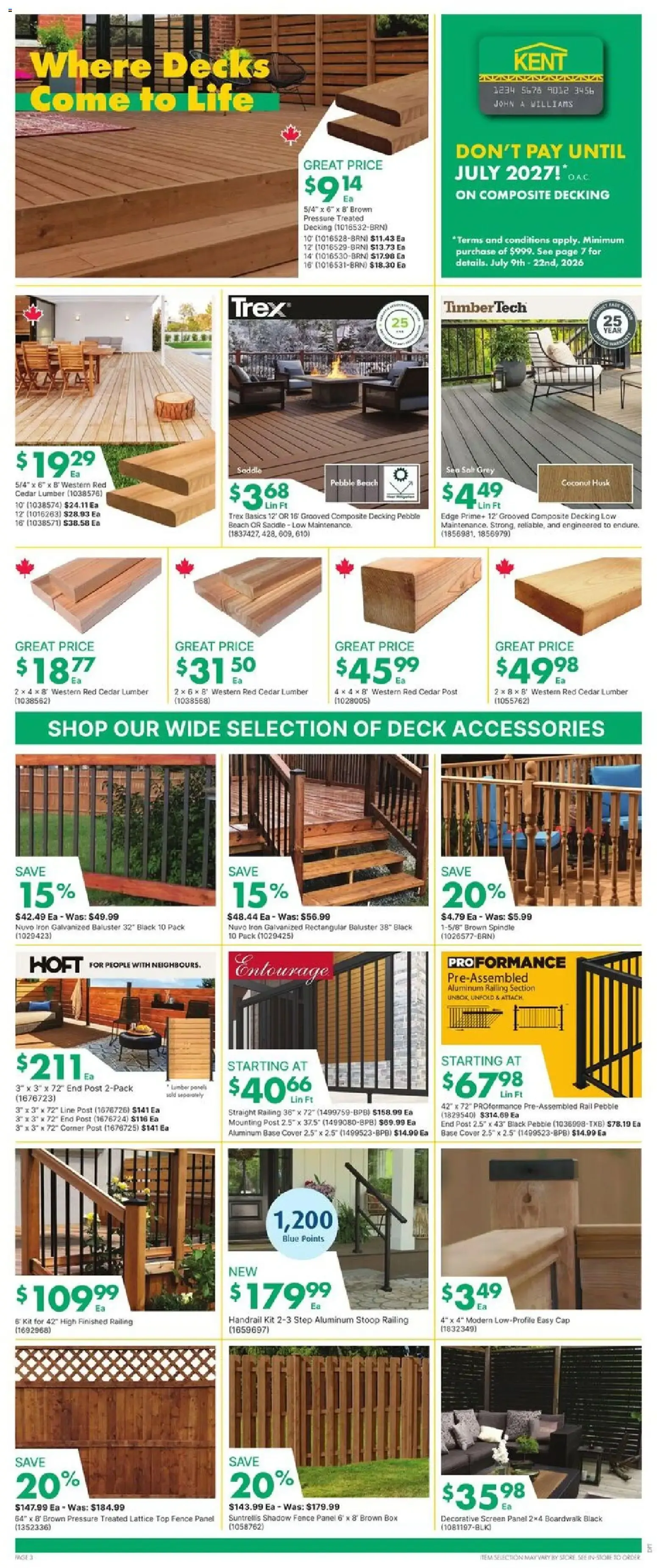 Kent: Save the Tax Storewide from July 9 to July 15 2026 - flyer page 4