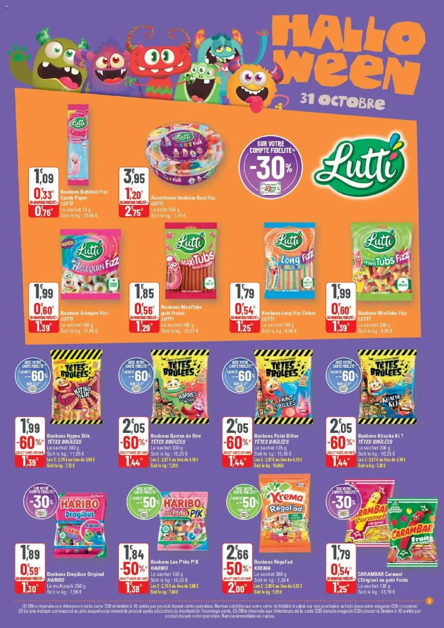 La fête ne manquera pas de piquant du 21 octobre au 1 novembre 2026 - Catalogue page 3