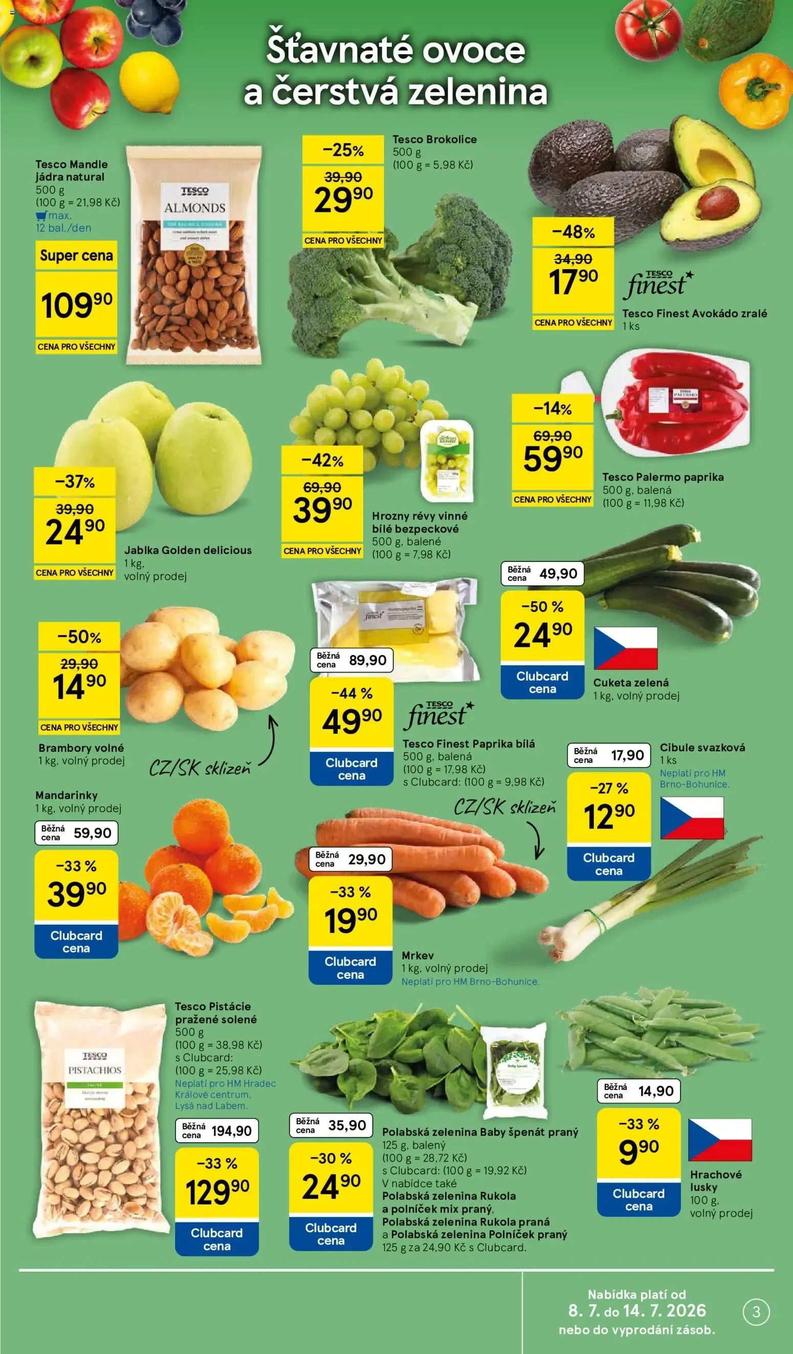 Tesco leták na tento + příští týden 08.07.2026 - 8. července 14. července 2026 - Page 3