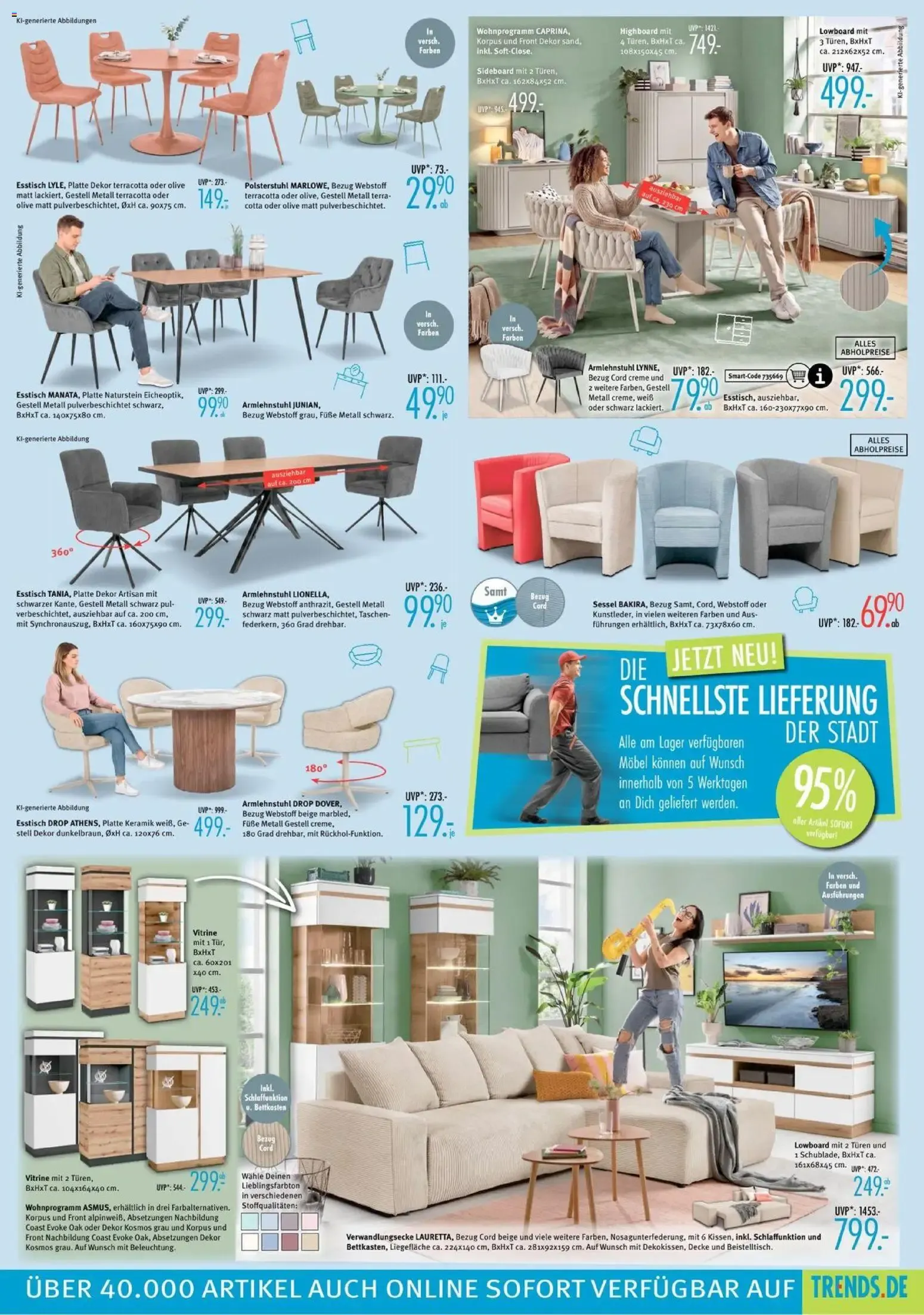 TRENDS & FRIENDS: NEUE IDEEN FÜR DEIN ZUHAUSE! von 19. September bis 25. September 2026 - Prospekt seite 3