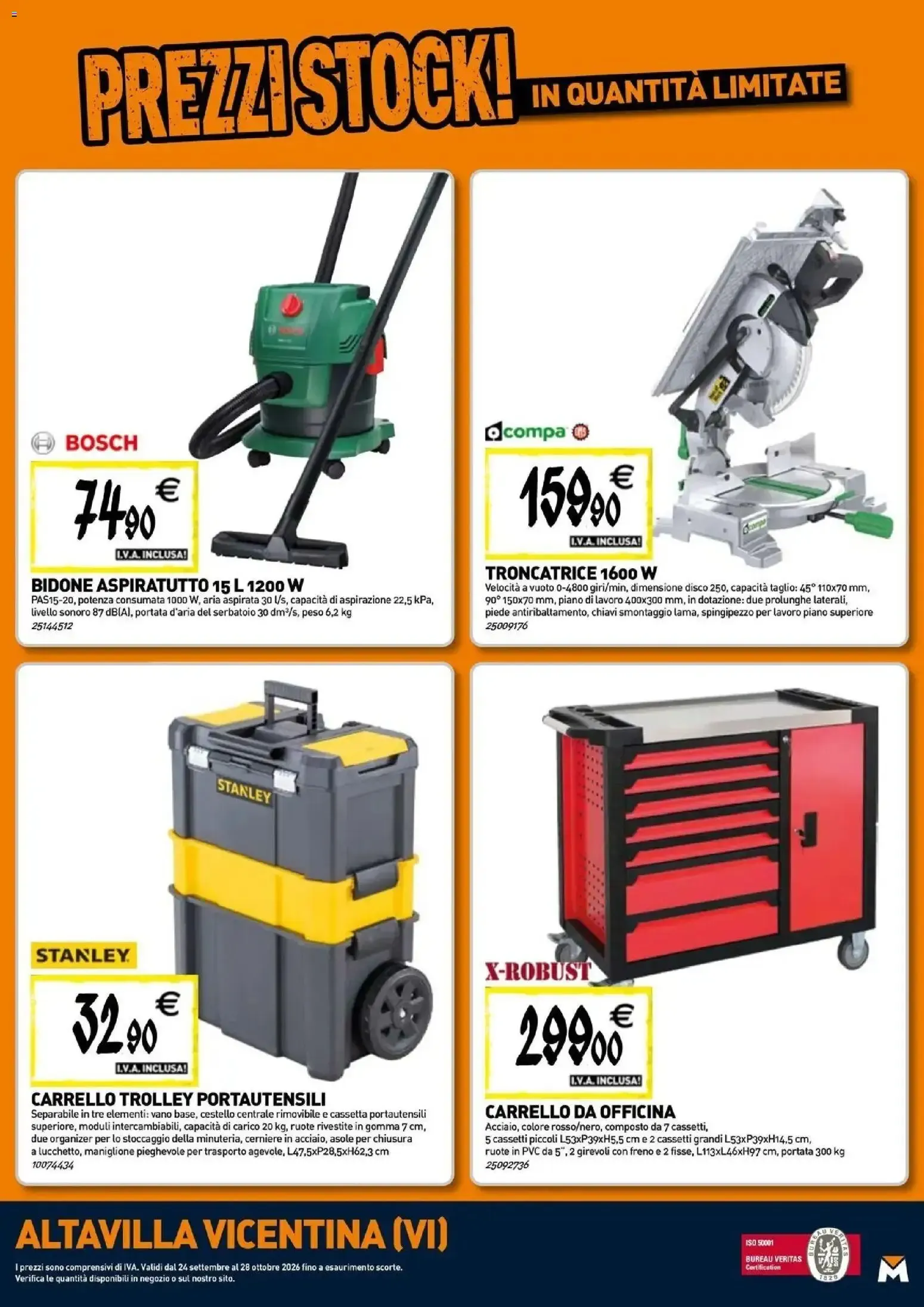 TECNOMAT - Straordinari Prezzi Stock! da 24 settembre a 28 ottobre di 2026 - Pagina del volantino 21