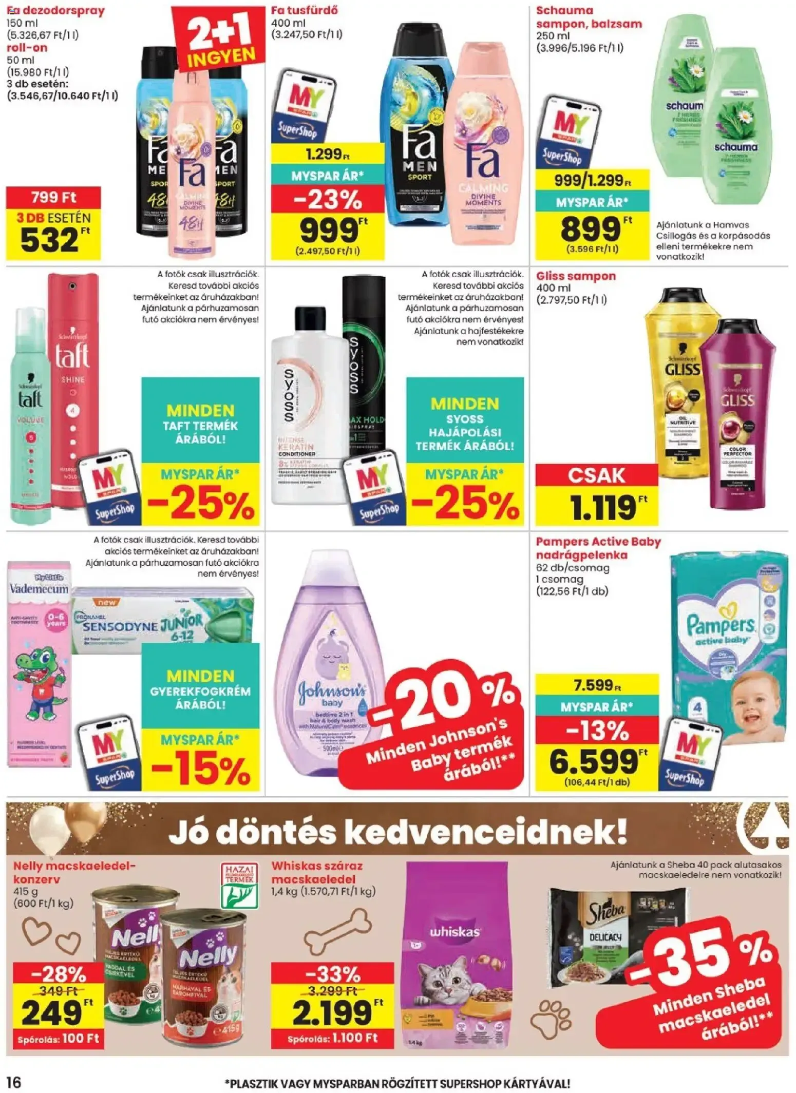 Katalógus SPAR Szülinapi akciók és szuper árak! szeptember 24.-tól szeptember 30.-ig 2026. - Oldal 16