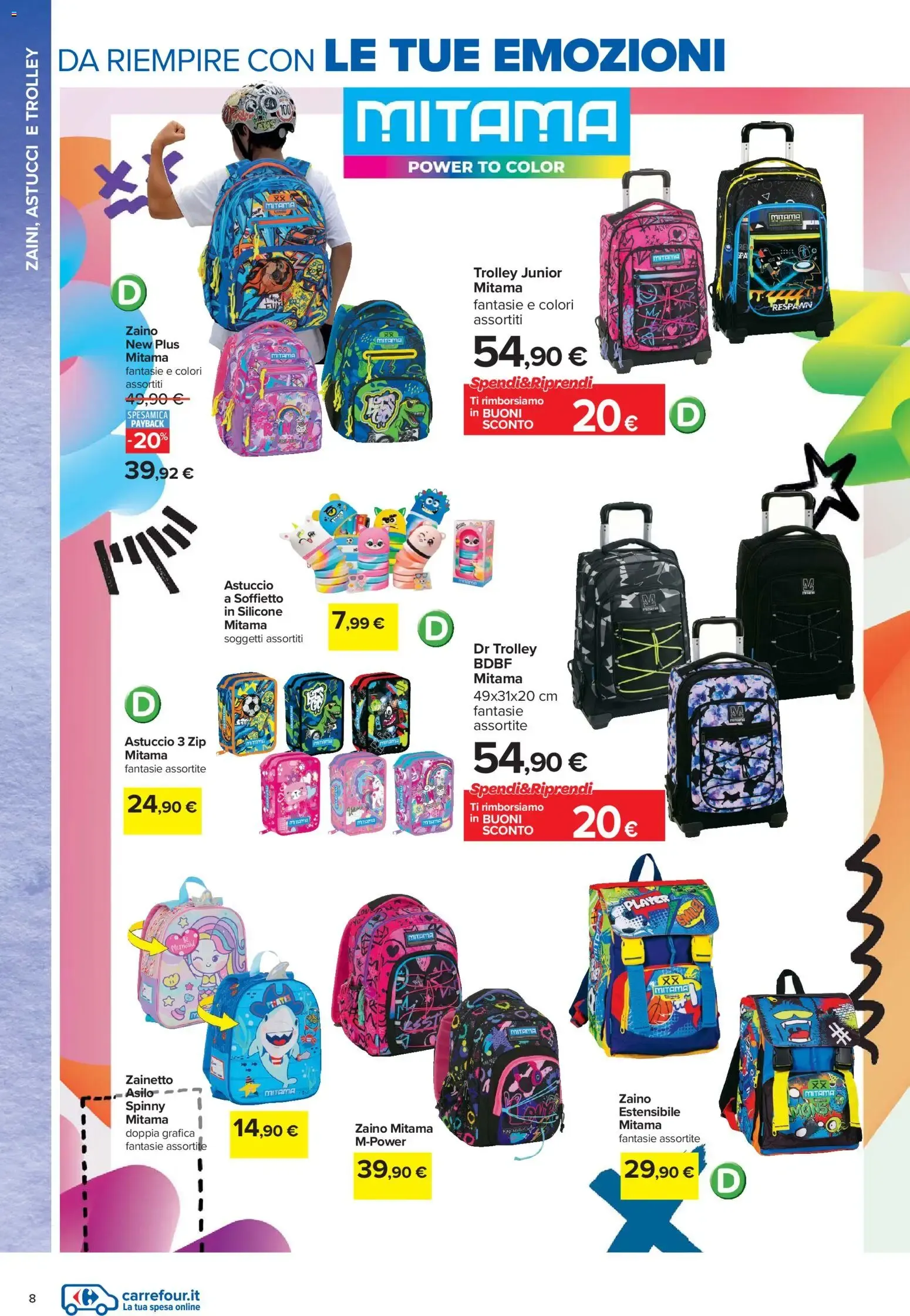 Carrefour Iper Back to School da 22 luglio a 6 settembre di 2026 - Pagina del volantino 8