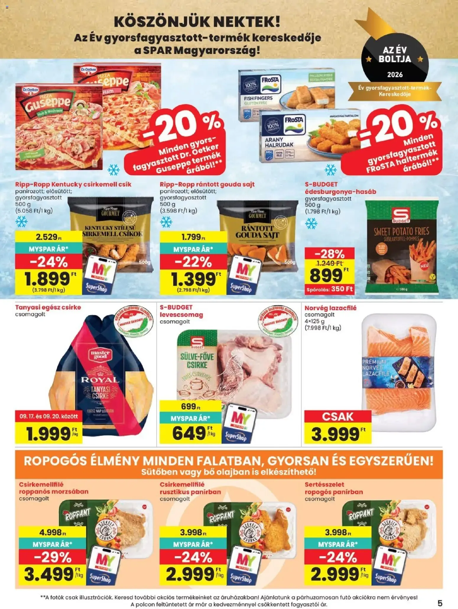 Katalógus Spar akciós újság - 2026.09.17.-tól szeptember 17.-tól szeptember 23.-ig 2026. - Oldal 5