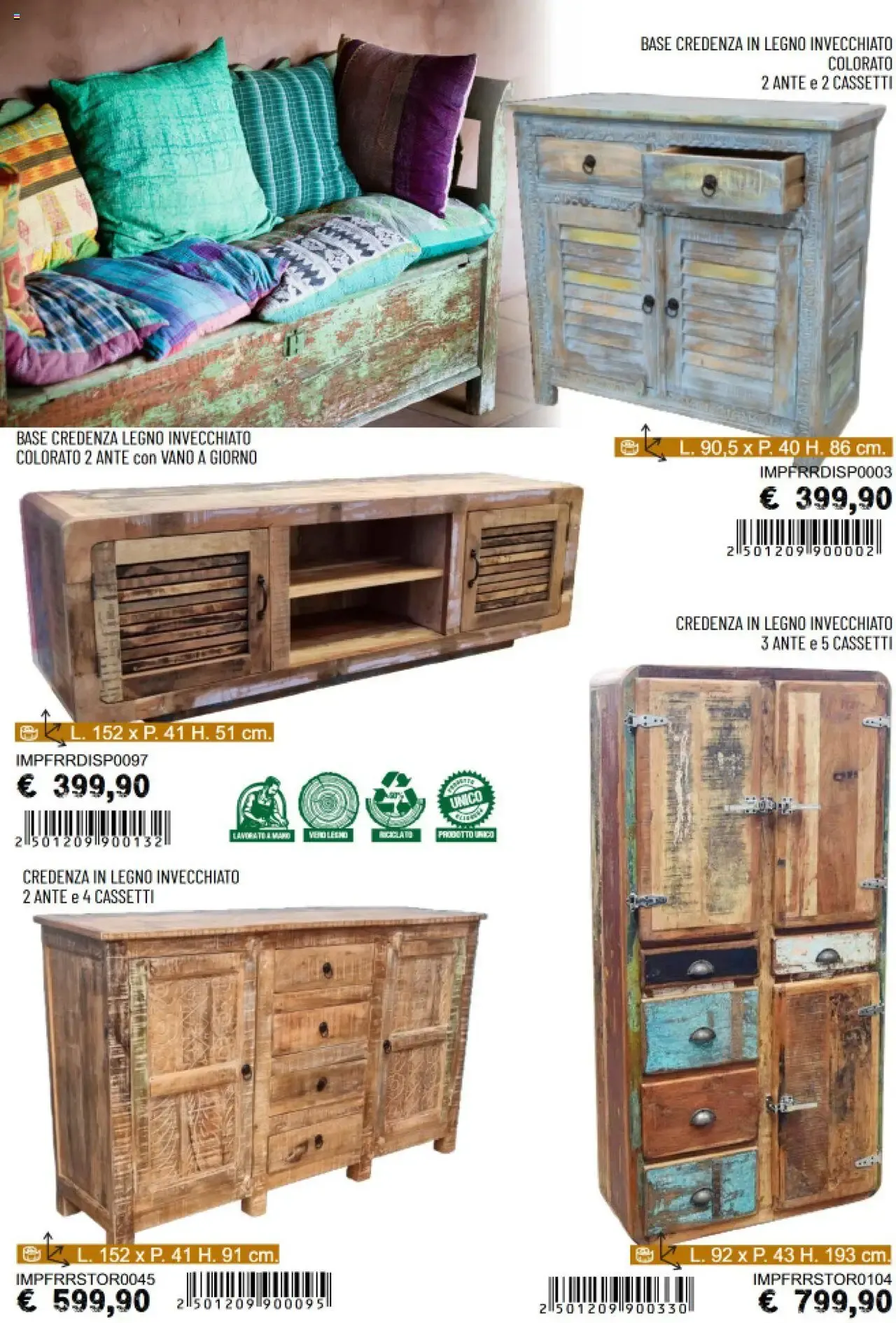 Nuovo Catalogo - Mobili Etnici in Vero Legno La Prealpina dal 27/09/2024 > offerte anteprima 🛍️ da 27 settembre a 31 agosto di 2026 - Pagina del volantino 3