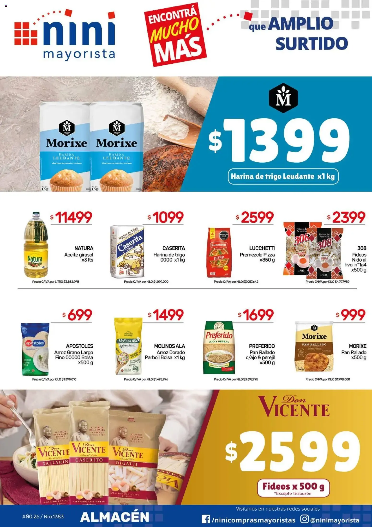 Ofertas de NINI Mayorista catálogo del 26/10/2026 - 01/11/2026 26 de octubre al 1 de noviembre 2026 - Página 25 del catálogo