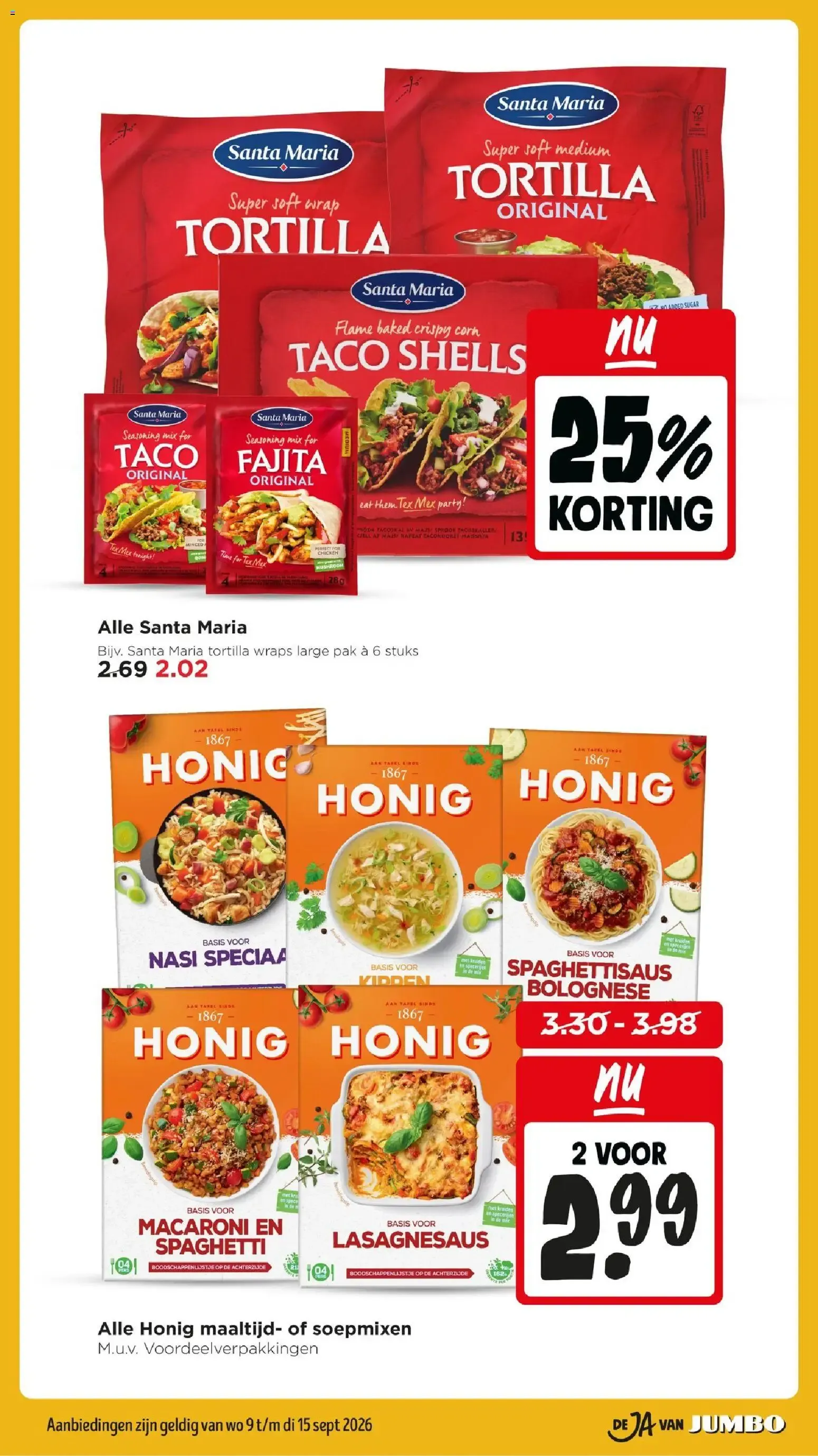 SUPER DEAL - Jumbo gehakt aanbieding van 9 september tot 15 september 2026 - Folder pagina 19