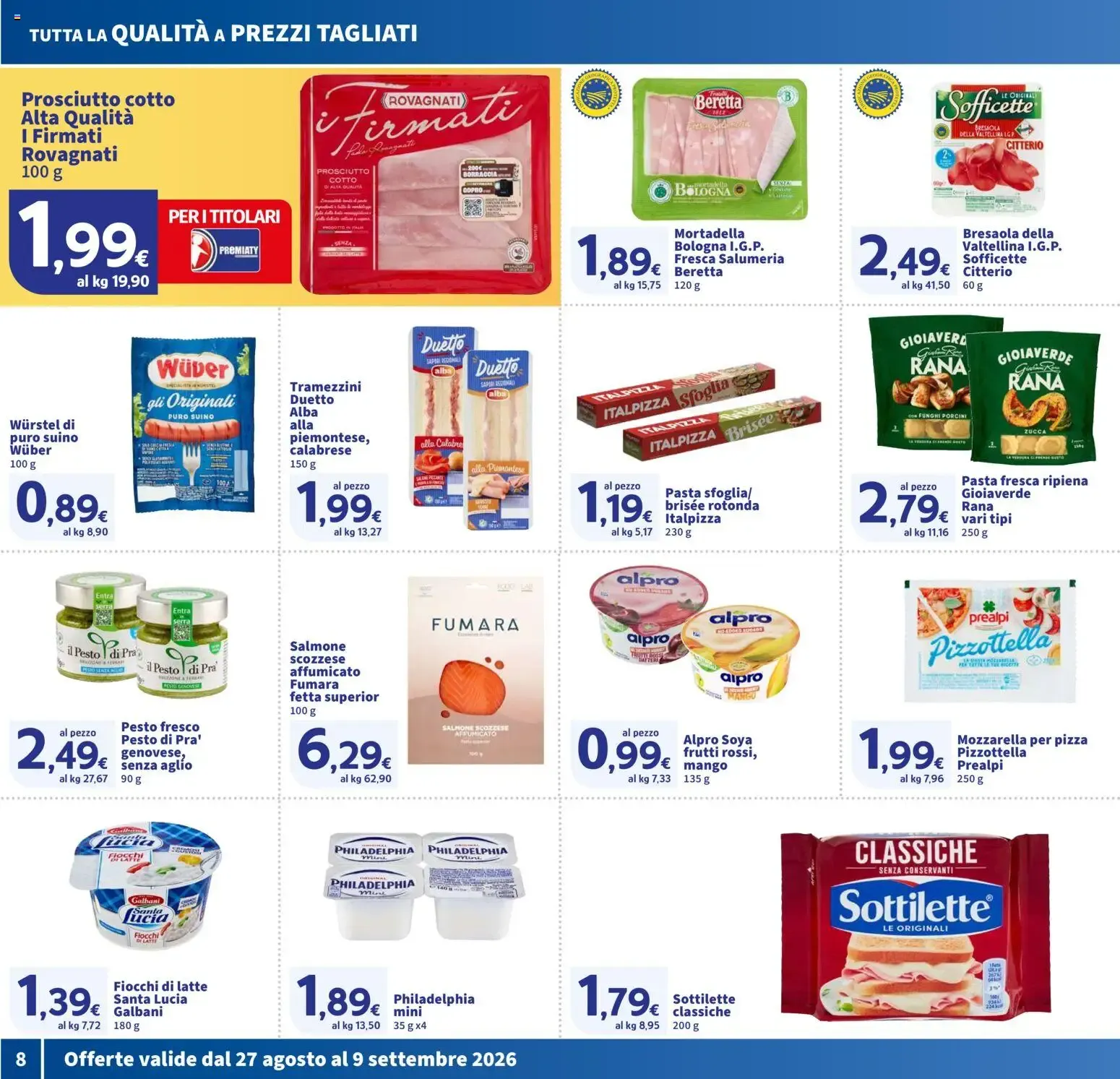 Nuovo SIGMA volantino dal 27/08/2026 > offerte anteprima 🛍️ da 27 agosto a 9 settembre di 2026 - Pagina del volantino 8