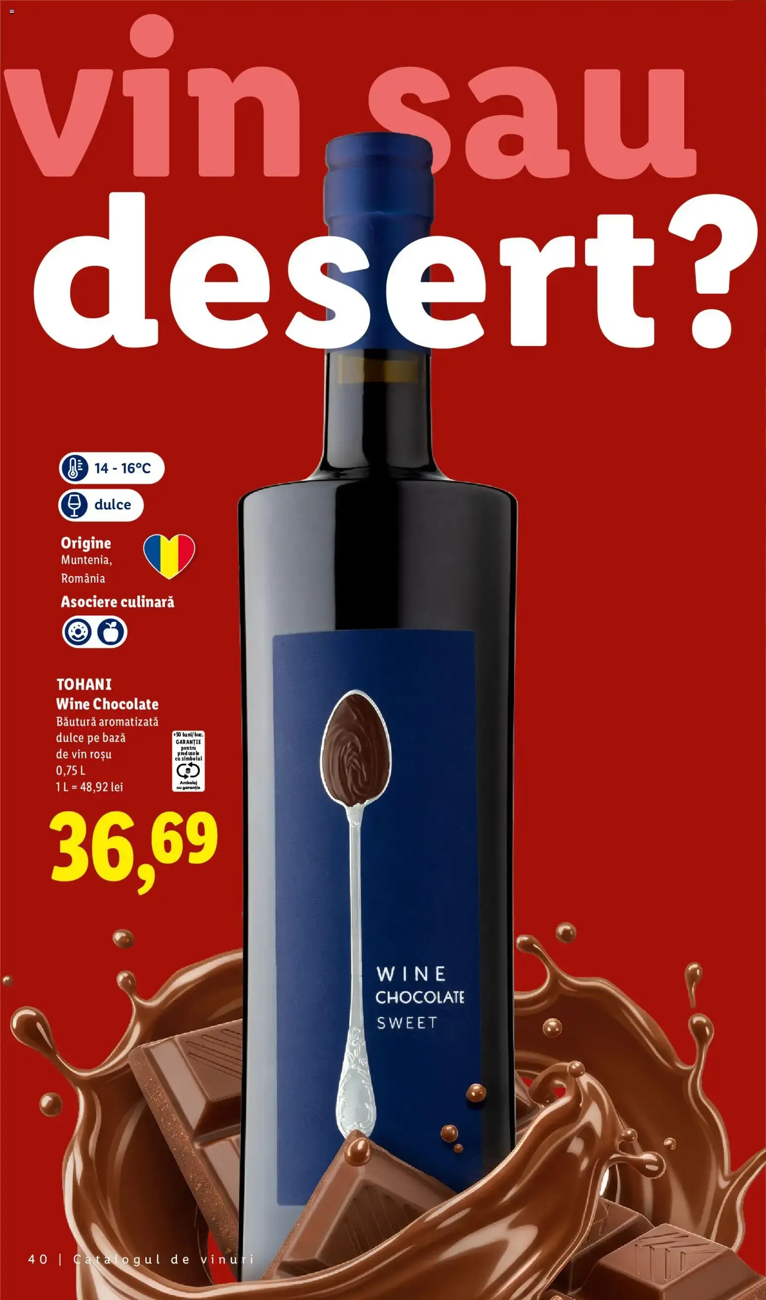 Catalog Savurează fiecare moment de la 28 septembrie până la 31 octombrie 2026 - Revista Pagina 40