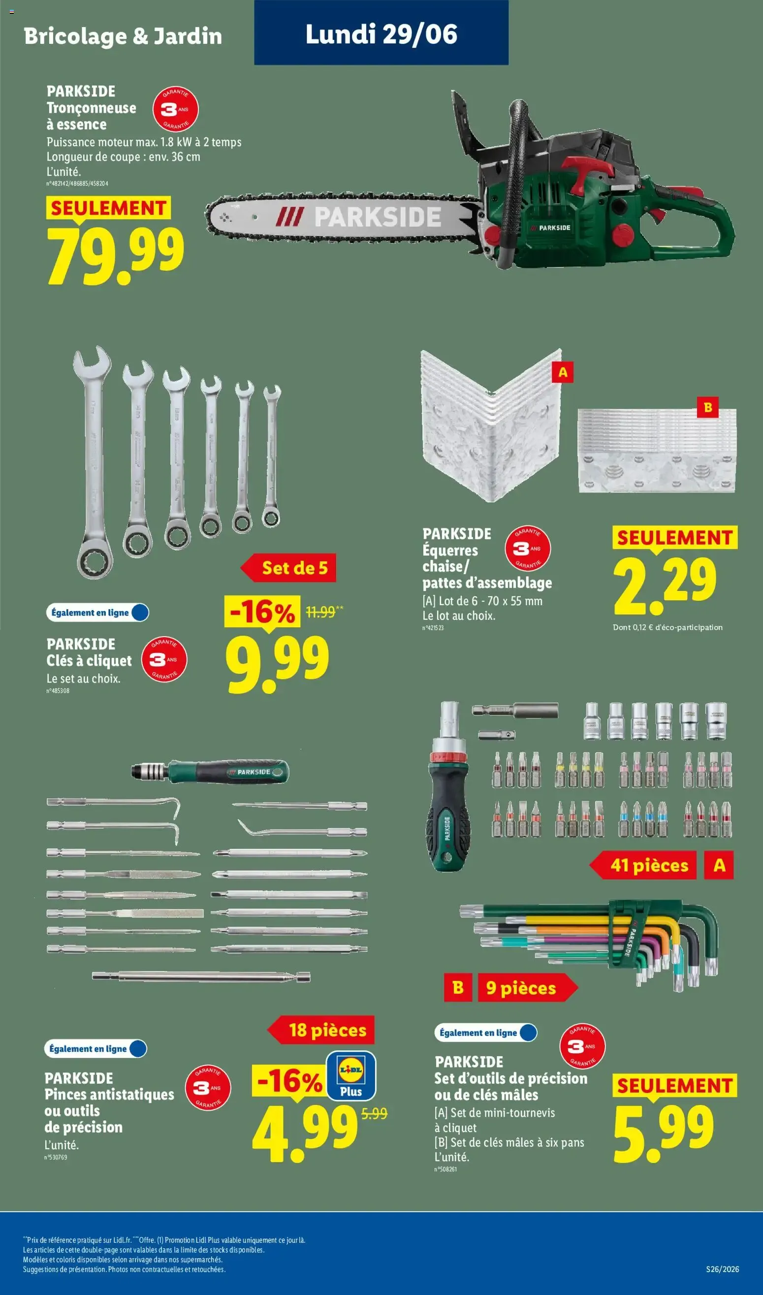 Catalogue LIDL à venir 25/06/2026 » Prospectus Juin du 25 juin au 1 juillet 2026 - Catalogue page 61
