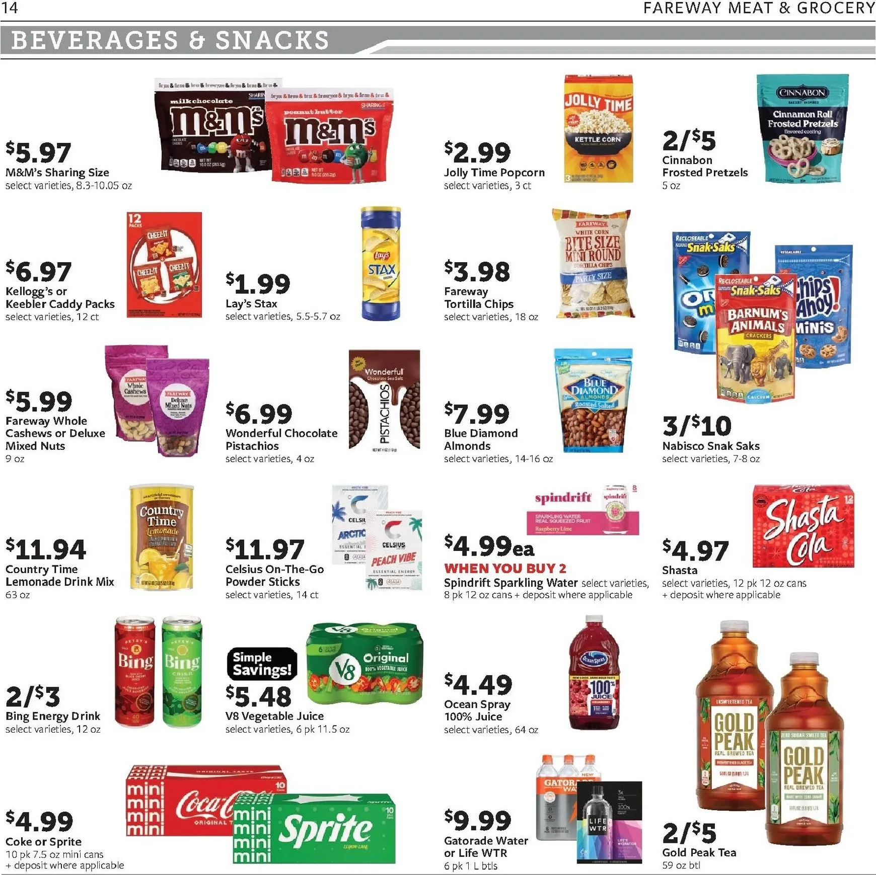 Weekly ad Fareway Meat & Grocery from July 13 to July 18 2026 - Page 14