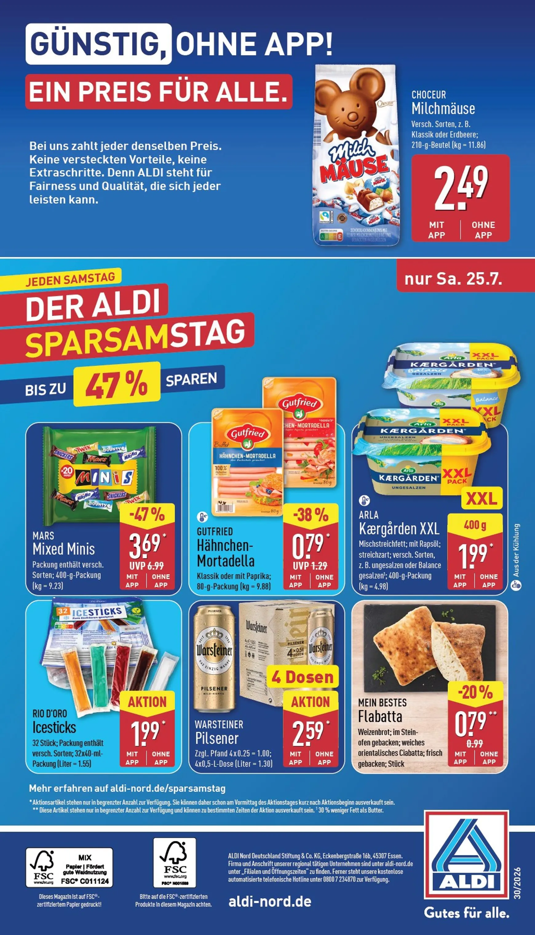 ALDI NORD Prospekt nächste Woche – von Montag 20.07.2026 bis Samstag 25.07.2026 von 20. Juli bis 25. Juli 2026 - Prospekt seite 32