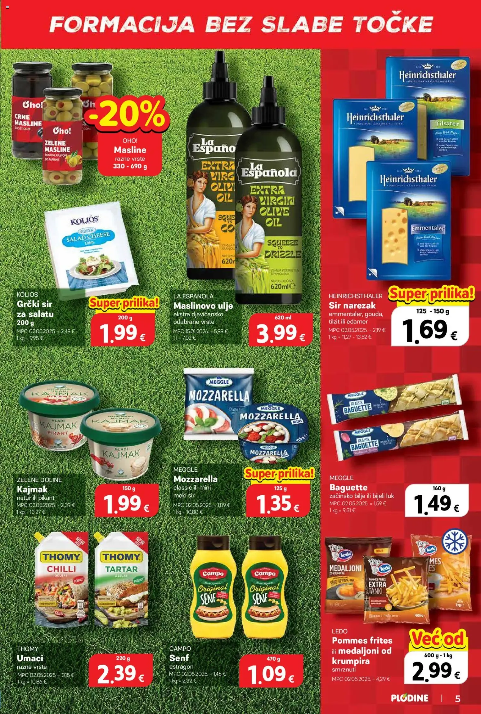 Katalog Plodine Katalog novi od 08.07.2026 na listanje > letak digitalni od 8. srpnja do 14. srpnja 2026. - Pregled Stranica 5