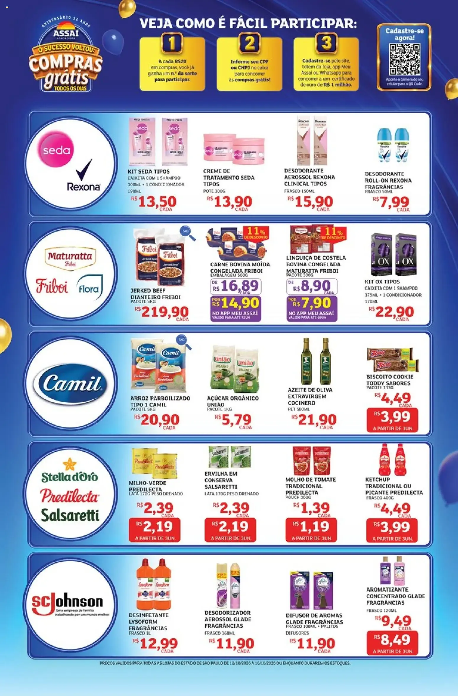 Encarte de Assaí Atacadista ofertas de 12/10/2026 | Promoções Online 12 de outubro até 16 de outubro 2026 - Pagina 3