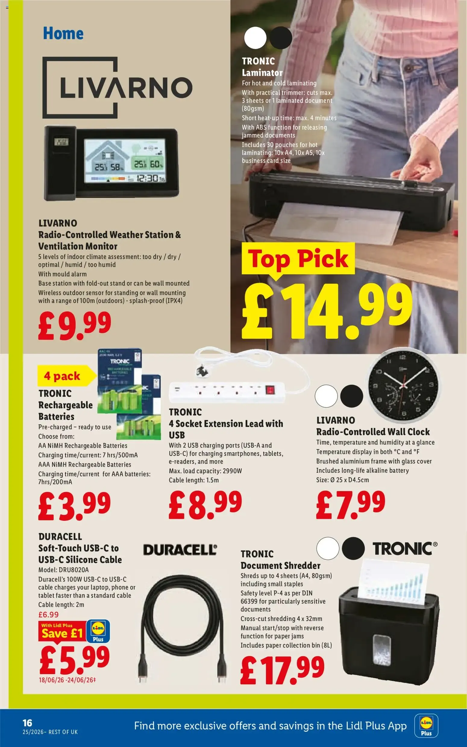 Weekly offers Lidl Wales (18/06/2026 - 24/06/2026) - Offers Online from 18 June to 24 June 2026 - Catalogue Page 18