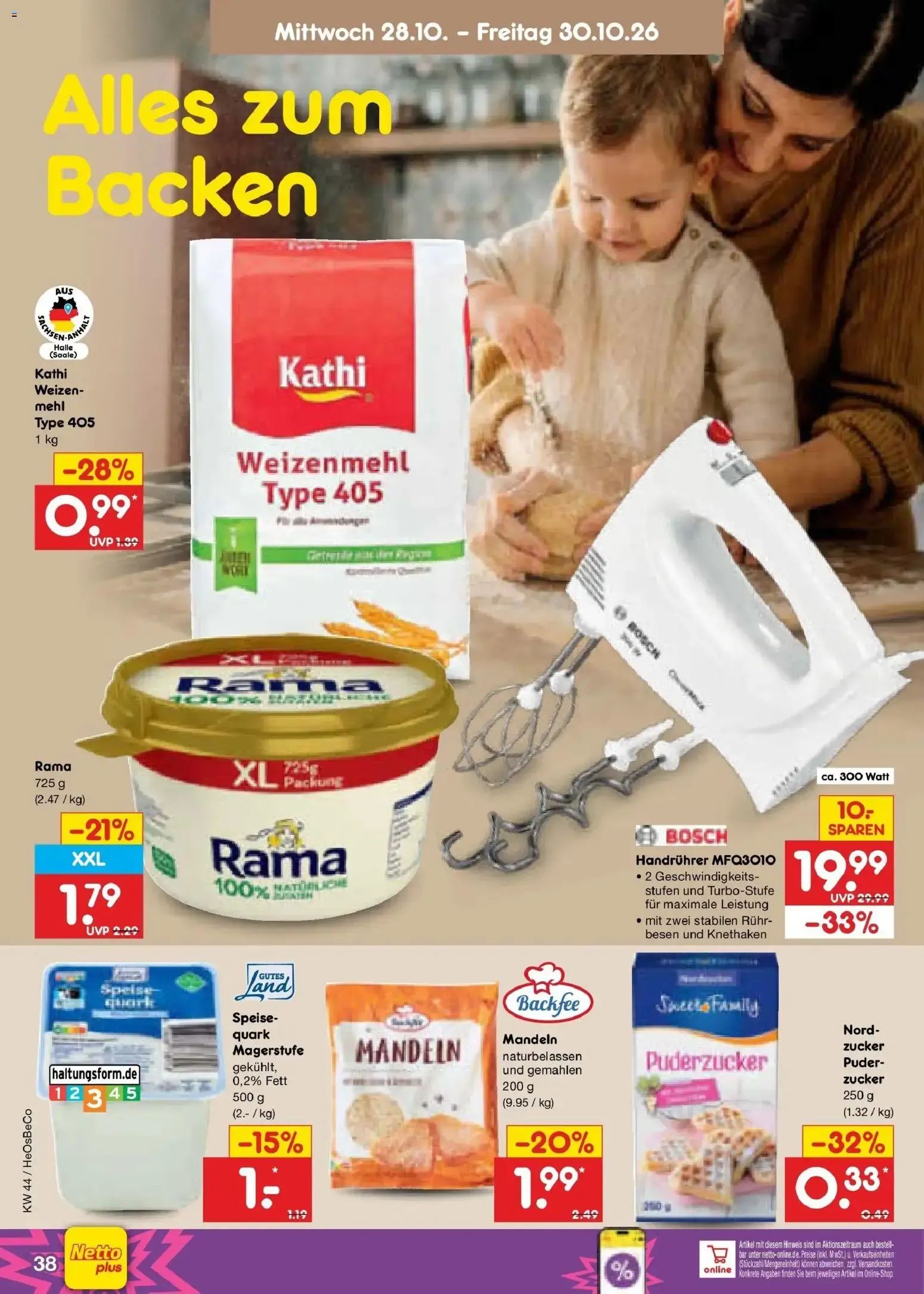 Netto Marken-Discount Prospekt Berlin-Prenzlauer Berg (ab 26.10.2026) » Angebote von 26. Oktober bis 30. Oktober 2026 - Prospekt seite 52