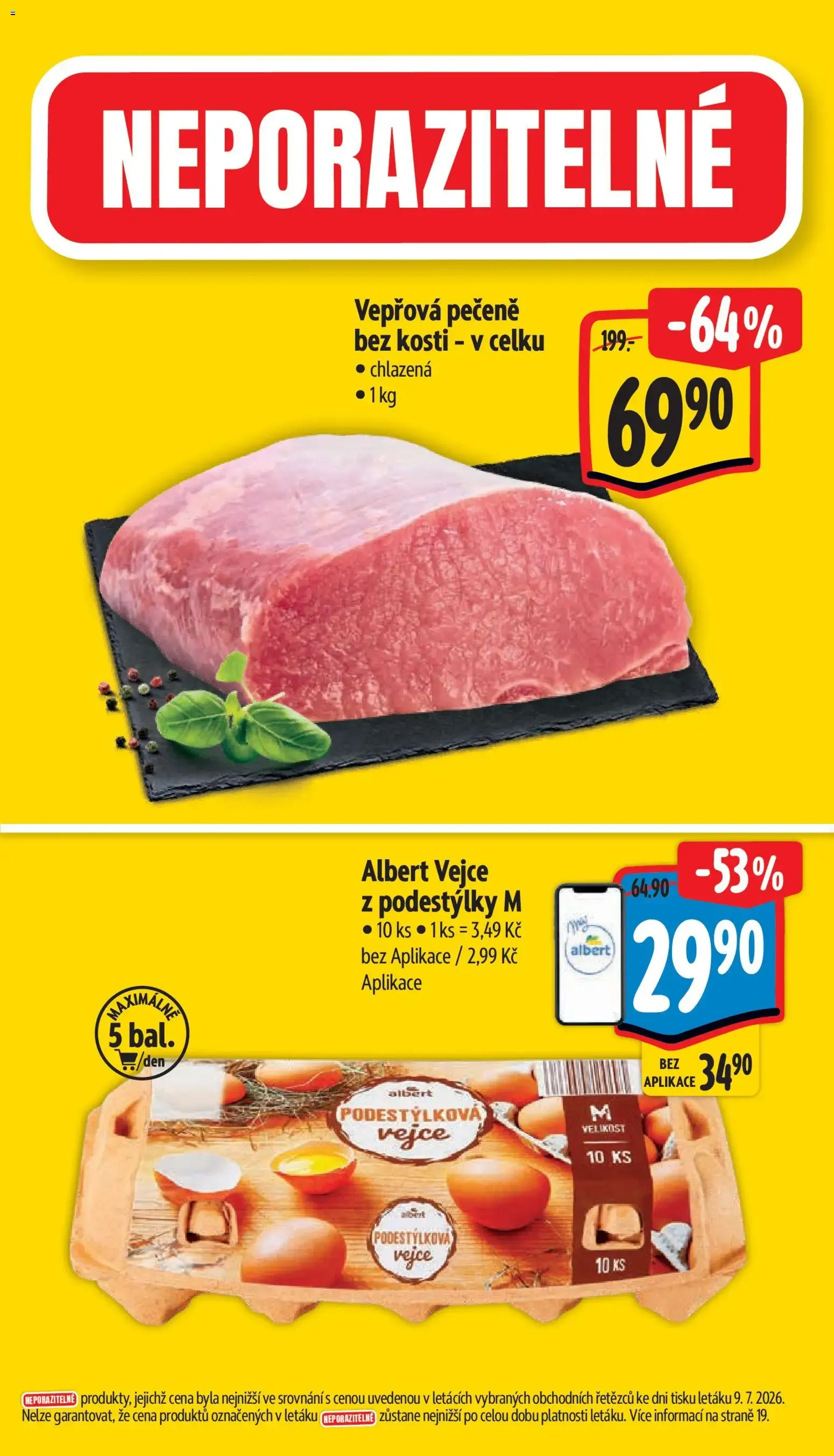 Albert leták - Supermarket - Ostrava od 15.07.2026 - Akční leták - 15. července 21. července 2026 - Page 2