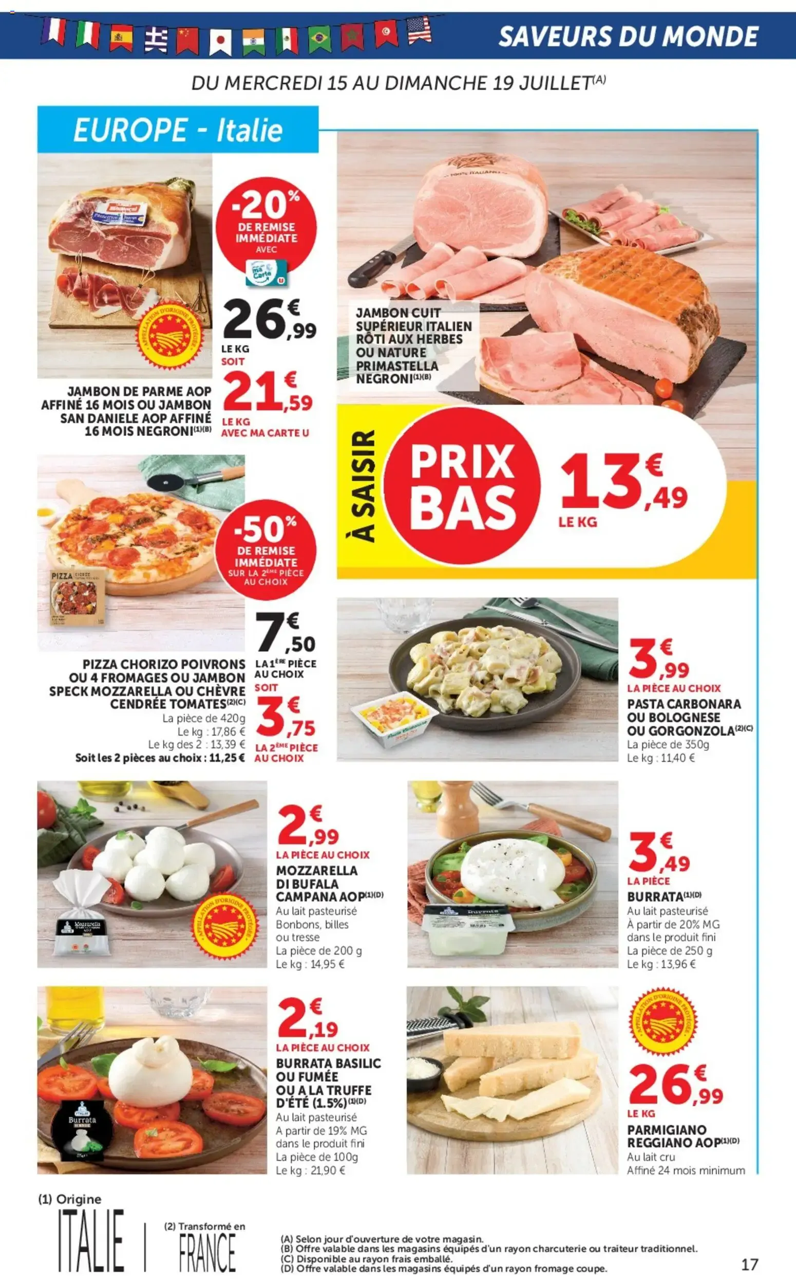 U Express catalogue à partir du 15/07/2026 - promo en ligne du 15 juillet au 26 juillet 2026 - Catalogue page 17