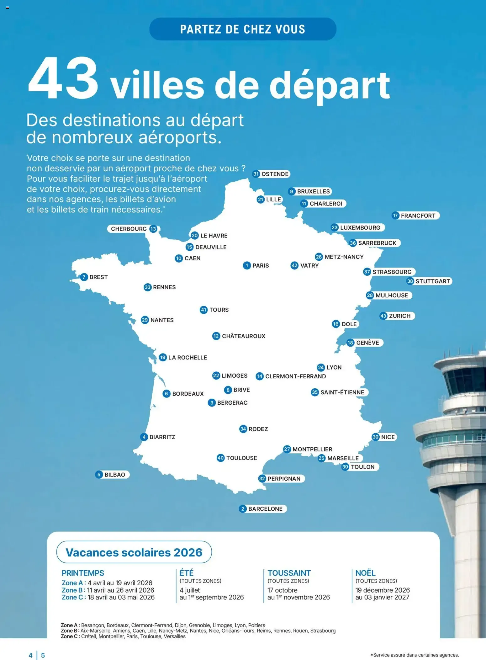 Voyages E.Leclerc - Collection Printemps Été 2026 du 1 mars au 30 septembre 2026 - Catalogue page 4