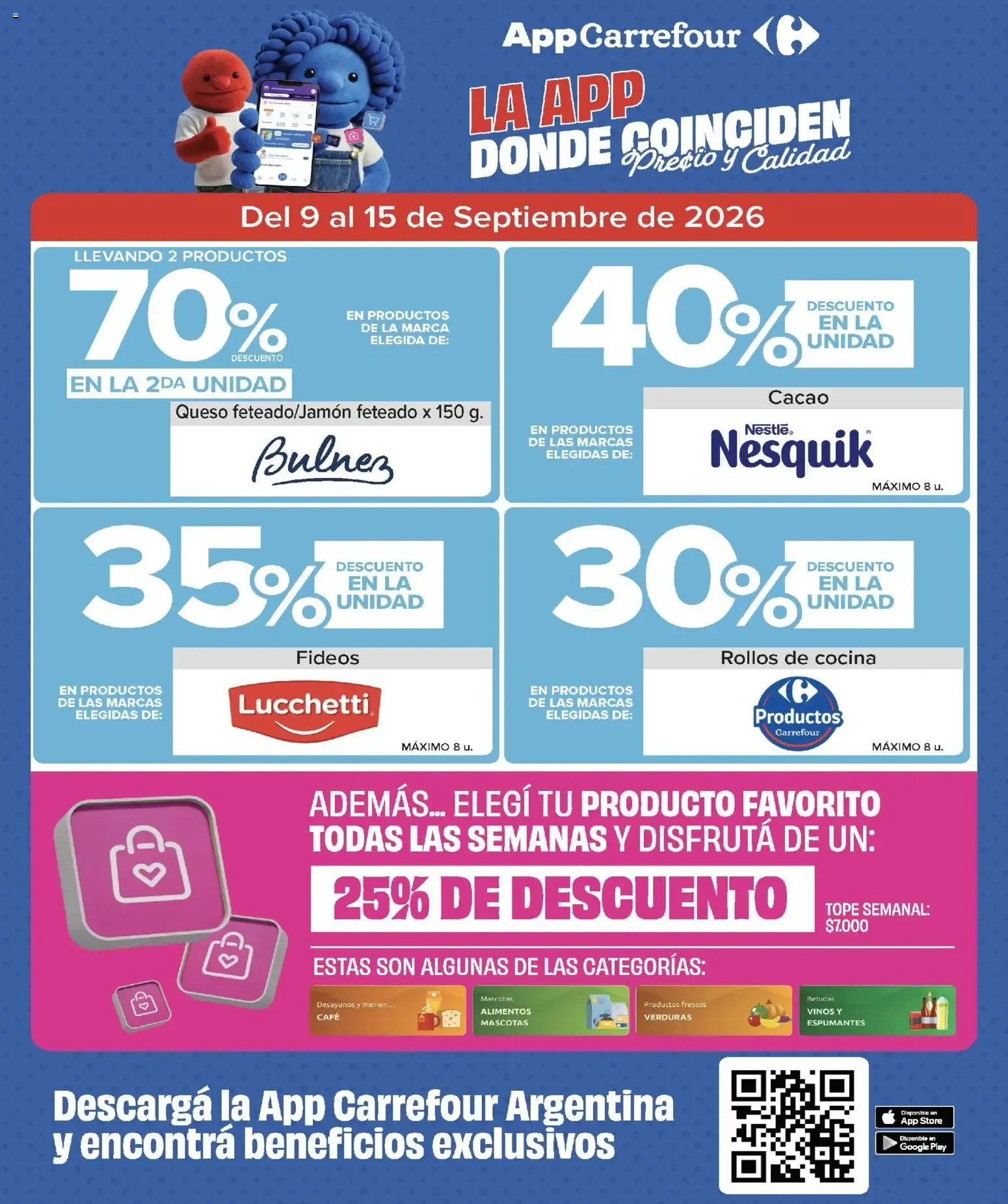 Ofertas de Carrefour Market catálogo del 09/09/2026 - 15/09/2026 9 de septiembre al 15 de septiembre 2026 - Página 2 del catálogo