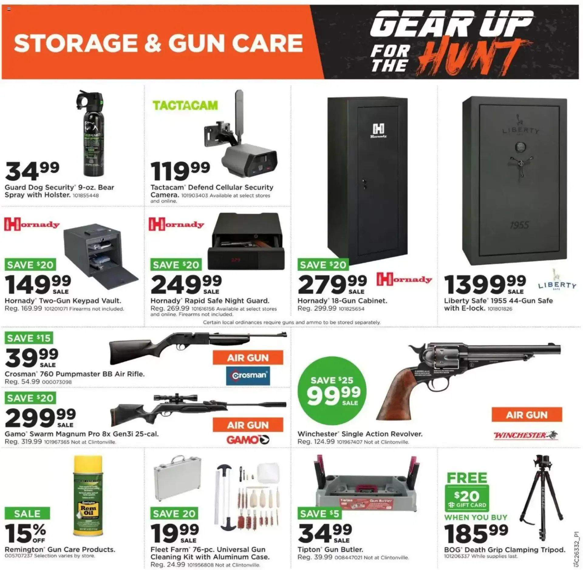 Weekly promotion Fleet Farm - Gear Up For The Hunt spanning from August 10 to August 23 2026 - Page 15 for Catalogue 365
