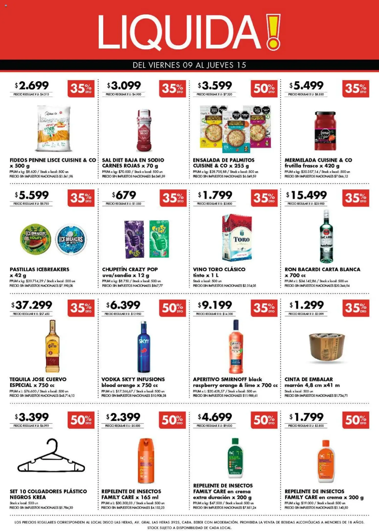 Ofertas de Disco Super Ofertas 9 de octubre al 11 de octubre 2026 - Página 10 del catálogo