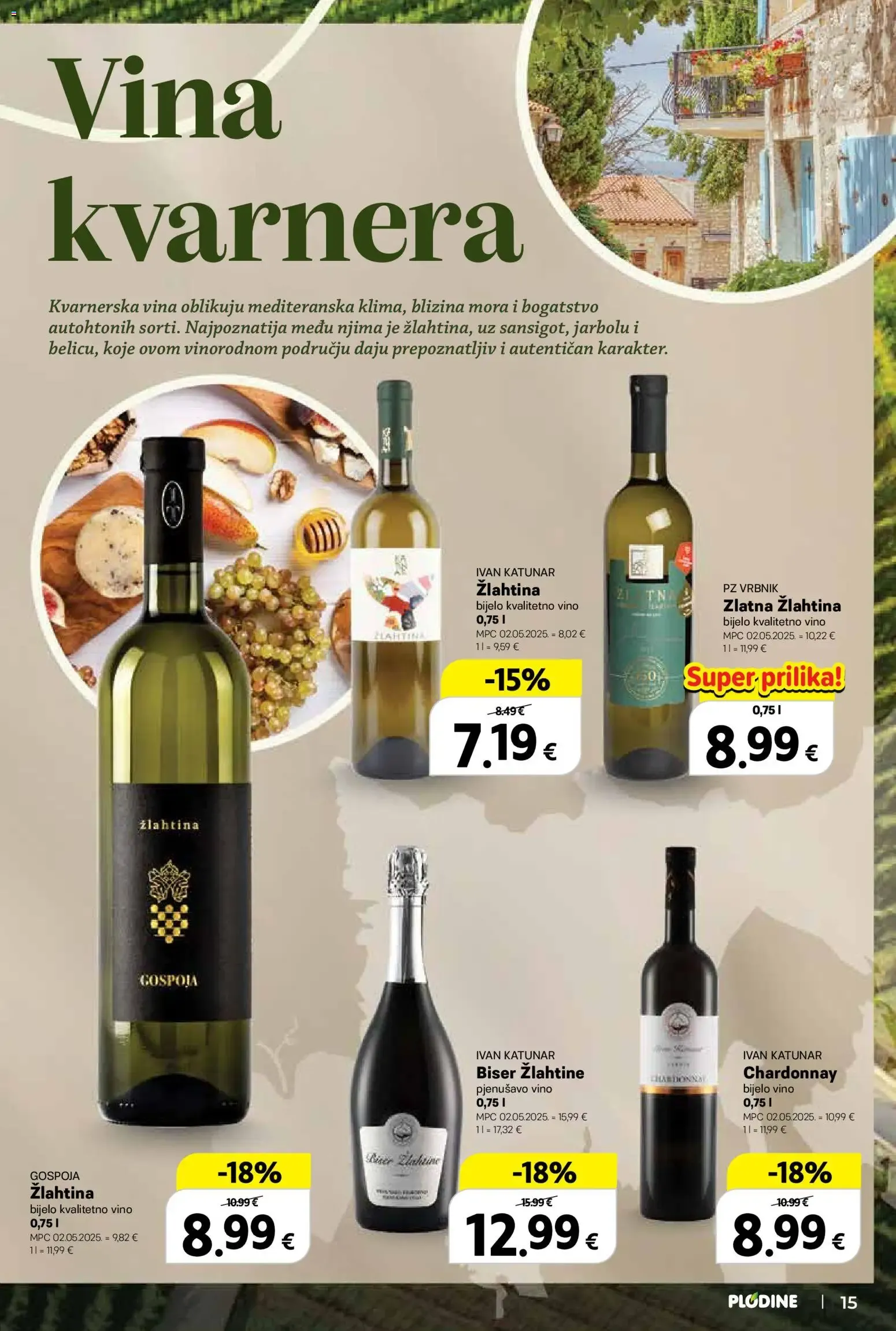 Katalog Plodine Vinnski putopis novi od 24.09.2026 na listanje > letak digitalni od 24. rujna do 7. listopada 2026. - Pregled Stranica 15