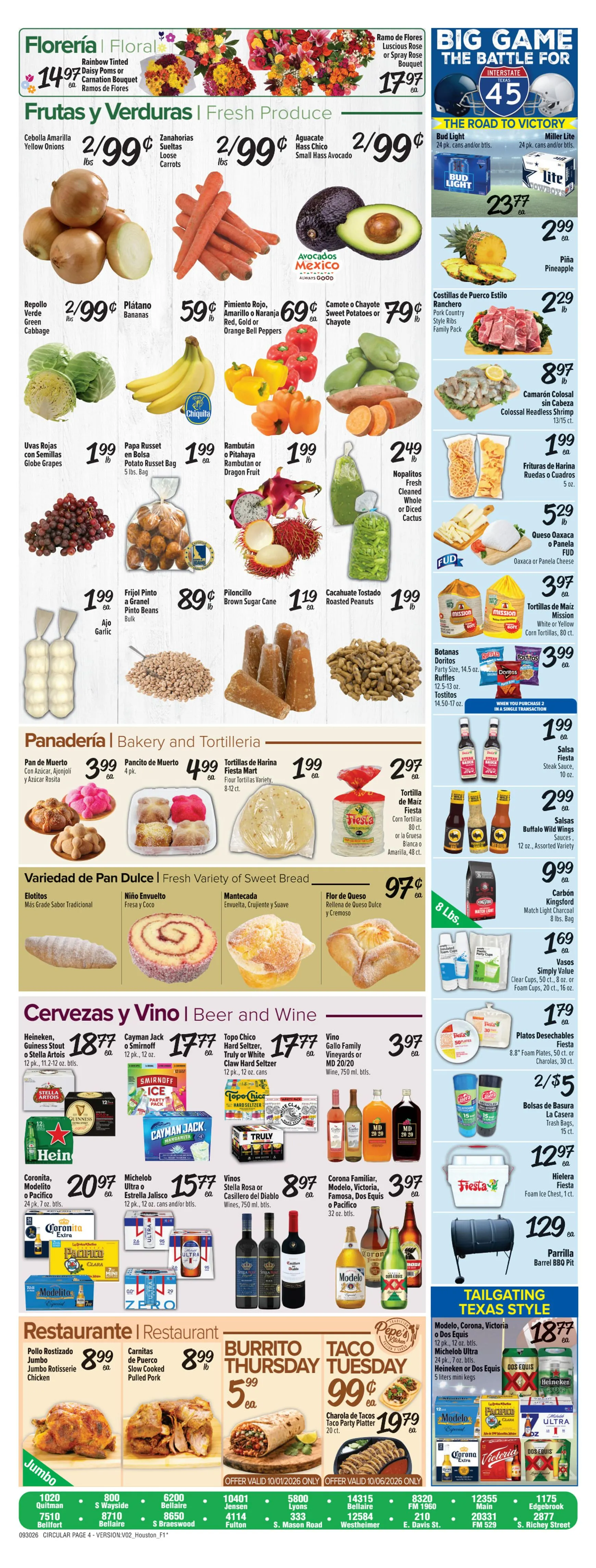 Weekly ad Fiesta Hispanic Heritage Month Offers from September 30 to October 6 2026 - Page 4