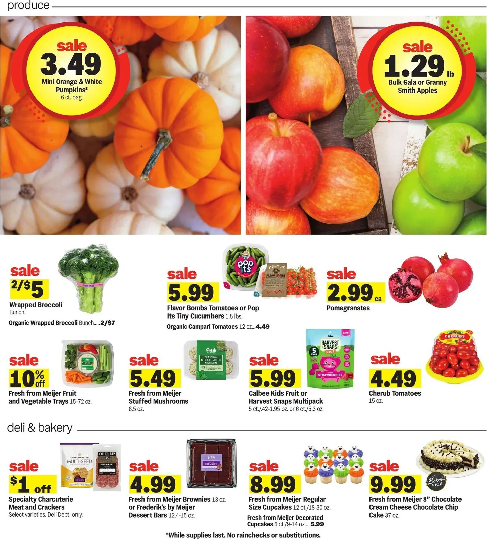 Weekly ad Meijer Fright Night Faves. Real Low Prices. from October 21 to October 27 2026 - Page 23