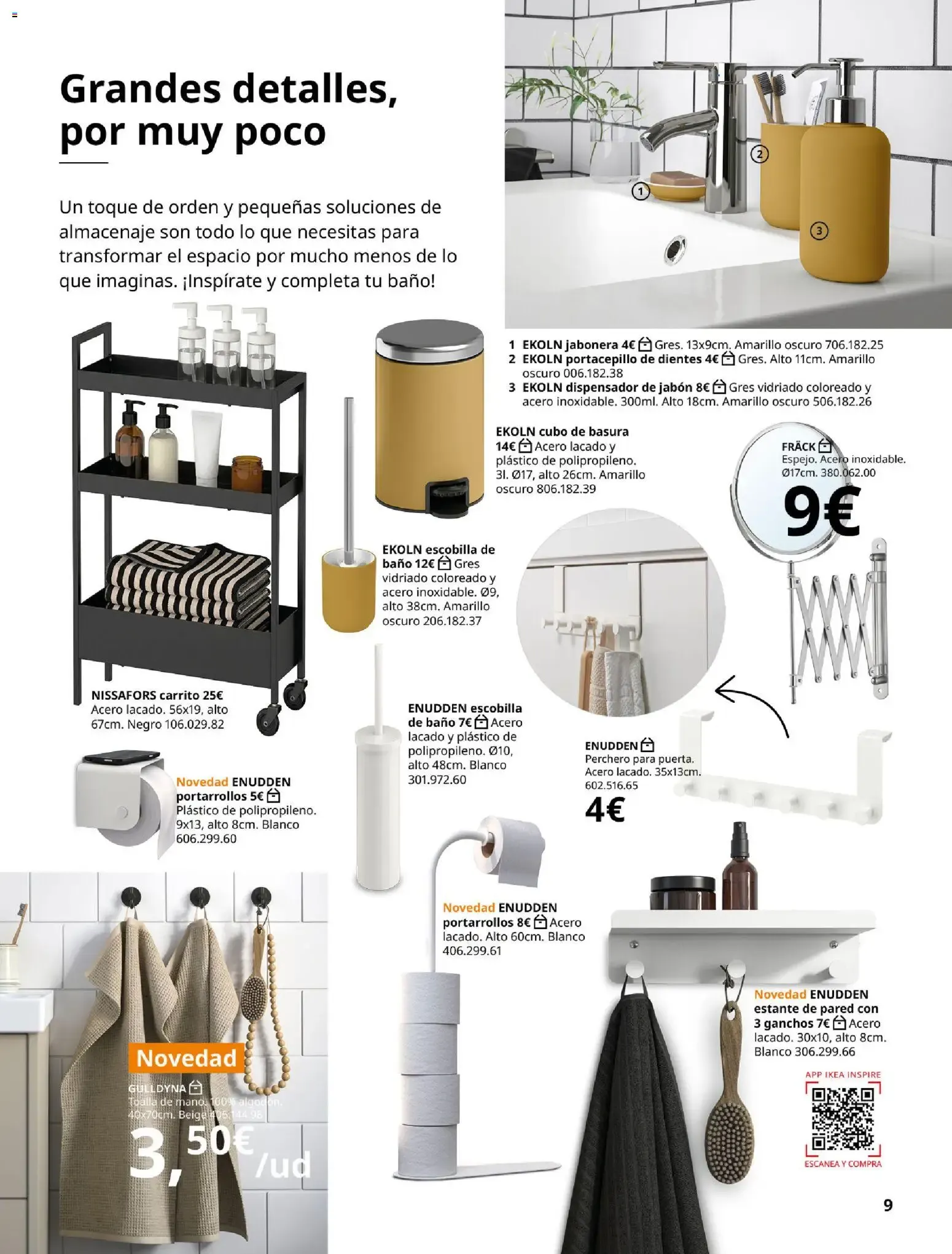 Catálogo de IKEA Baños 2027 1 de septiembre al 31 de enero 2027 - Página 9