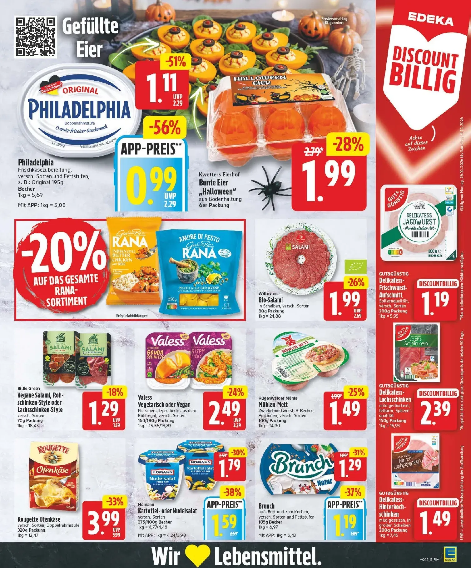 Edeka Prospekt nächste Woche – von Montag 26.10.2026 bis Samstag 31.10.2026 von 26. Oktober bis 31. Oktober 2026 - Prospekt seite 11