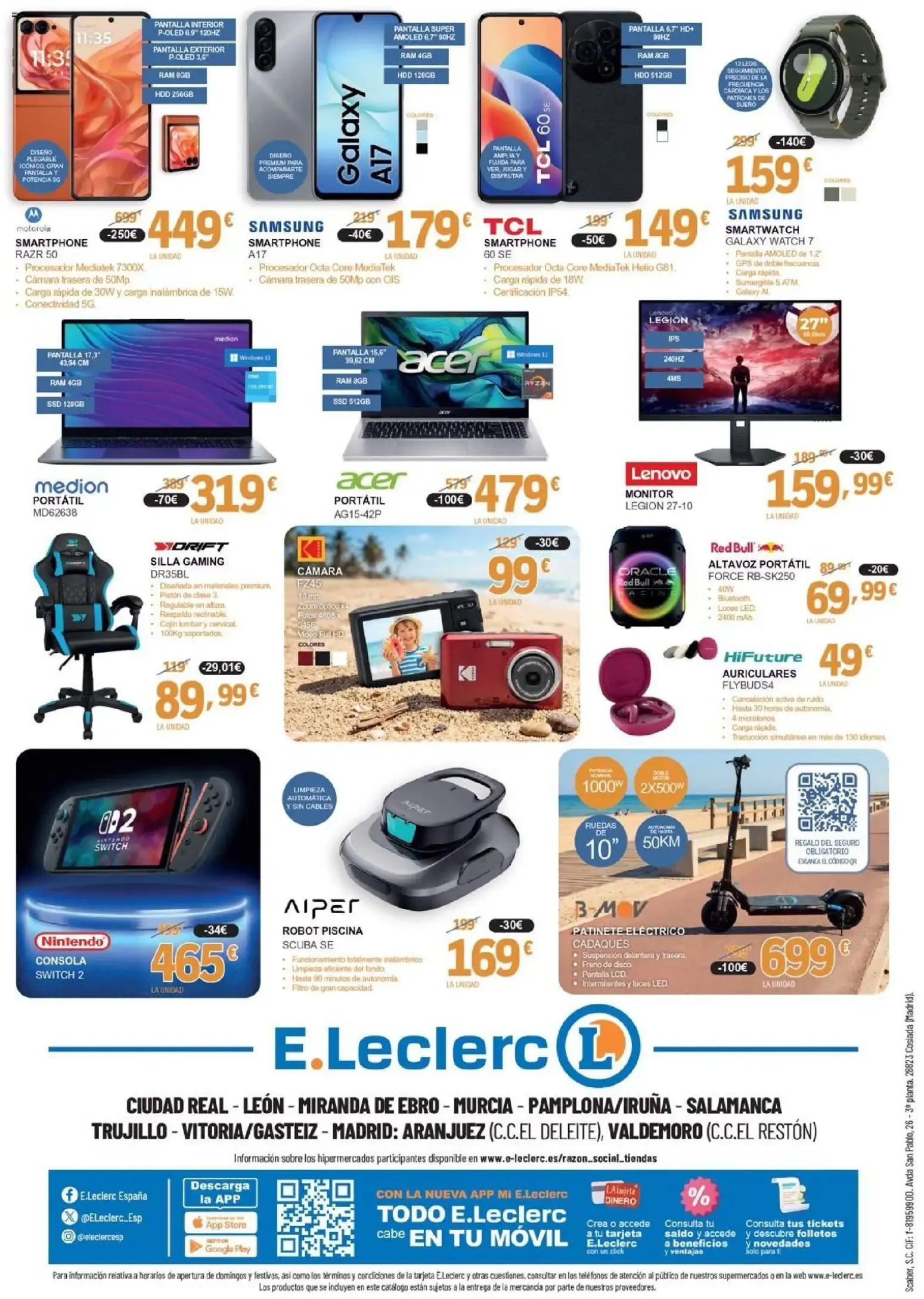 Catálogo de E.Leclerc: Sumérgete en las Rebajas 1 de julio al 31 de julio 2026 - Página 8