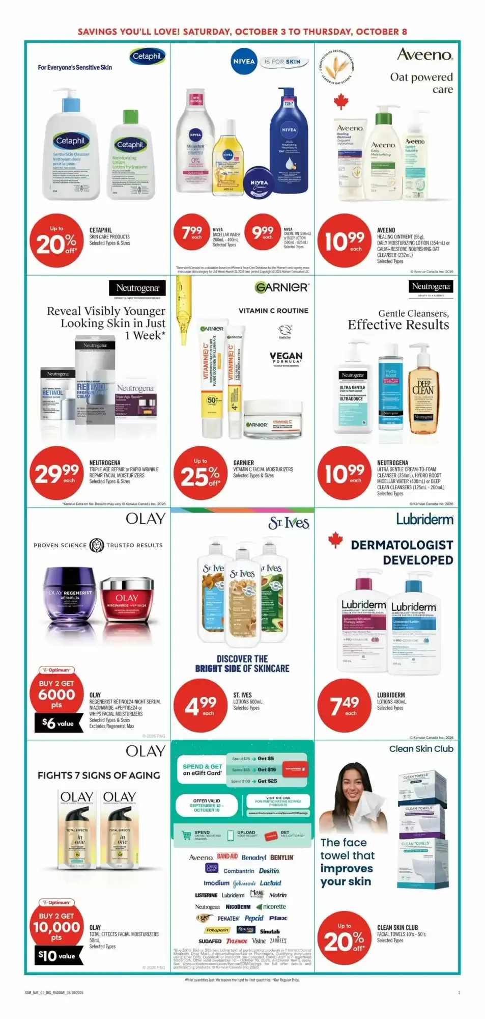 Shoppers Drug Mart flyer week 40 from October 3 to October 8 2026 - flyer page 18