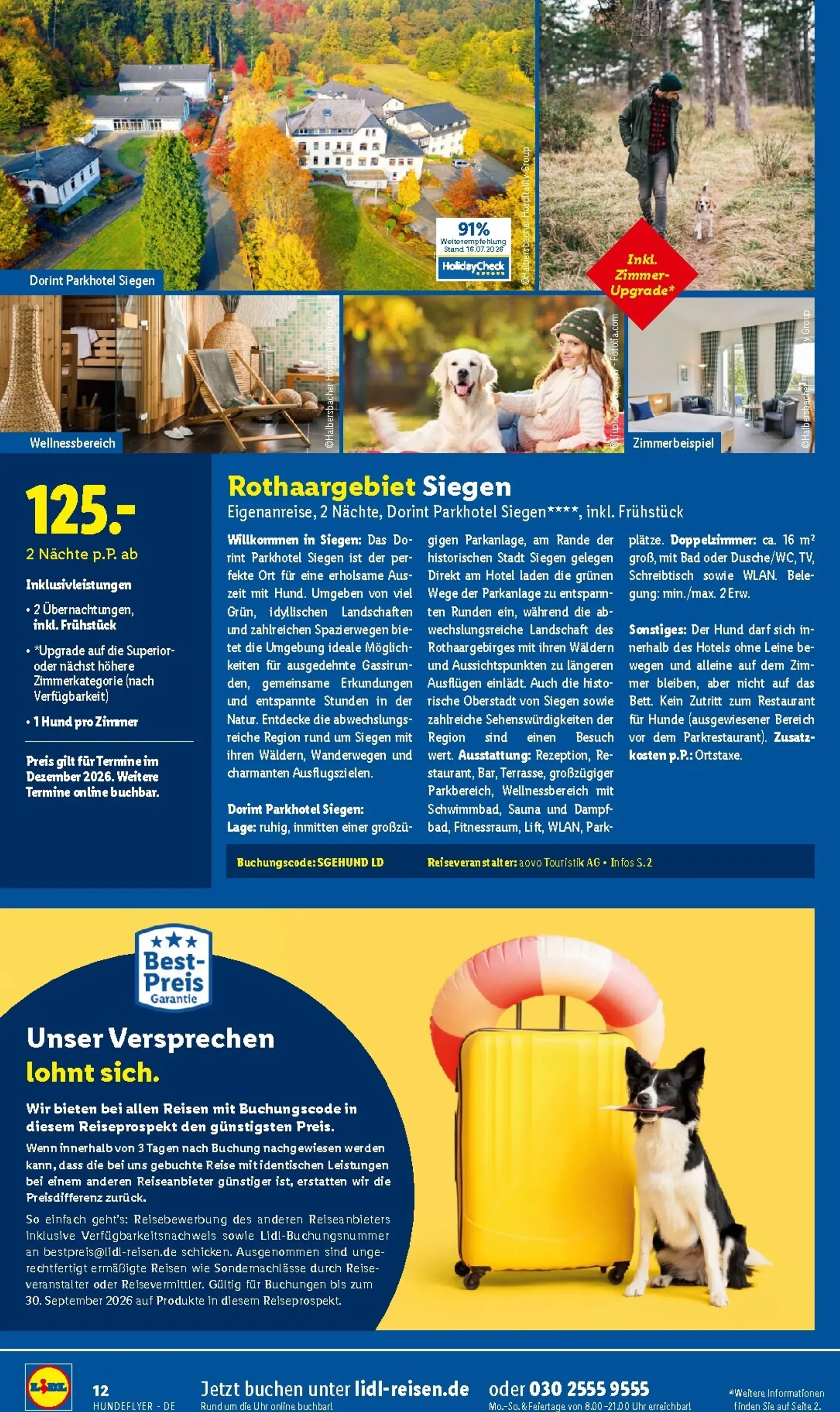 Lidl - Urlaub mit Wau-Effekt lohnt sich Prospekt – von Mittwoch 29.07.2026 bis Montag 31.08.2026 von 29. Juli bis 31. August 2026 - Prospekt seite 12