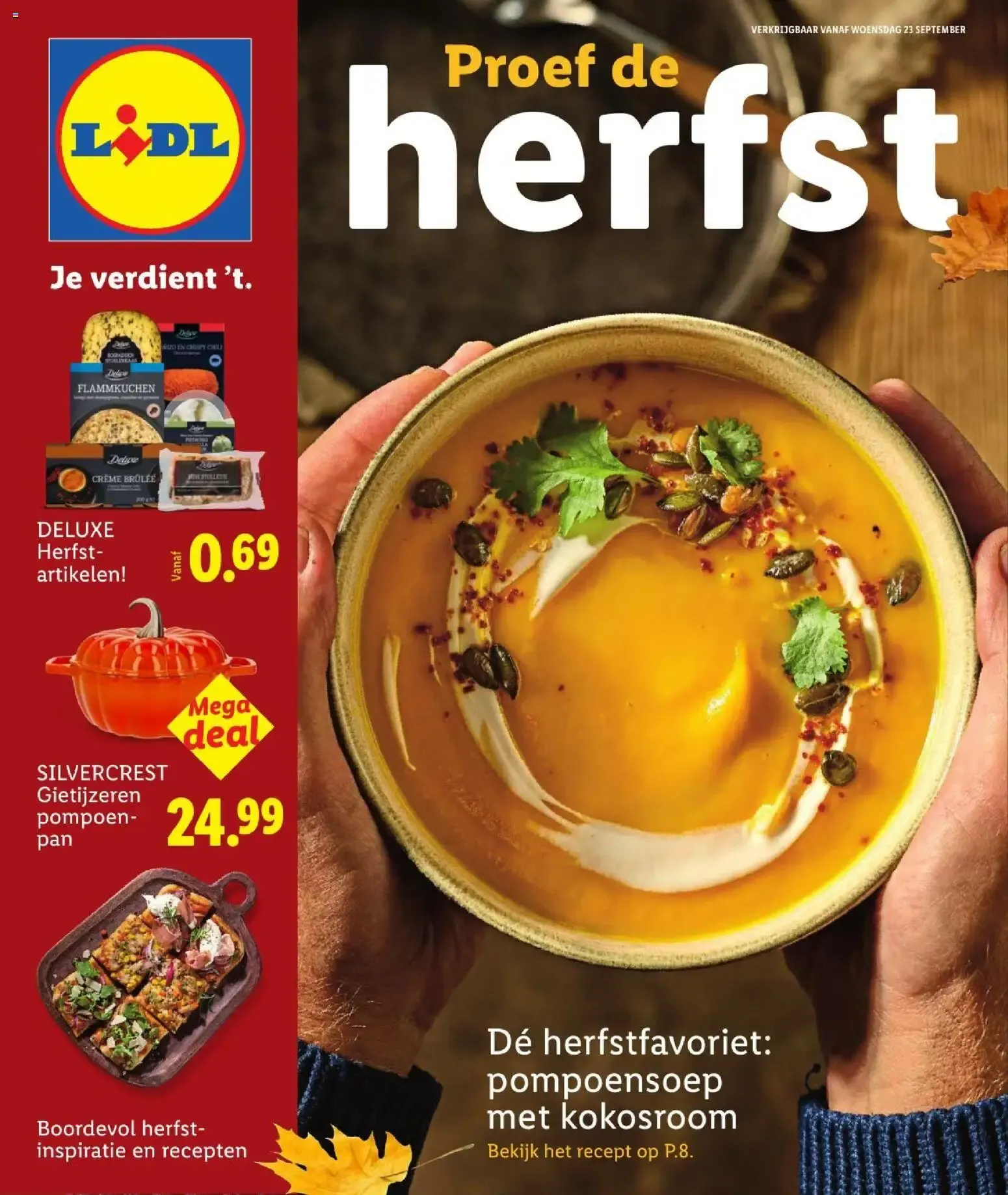 Proef de herfst van 23 september tot 1 november 2026 - Folder pagina 1